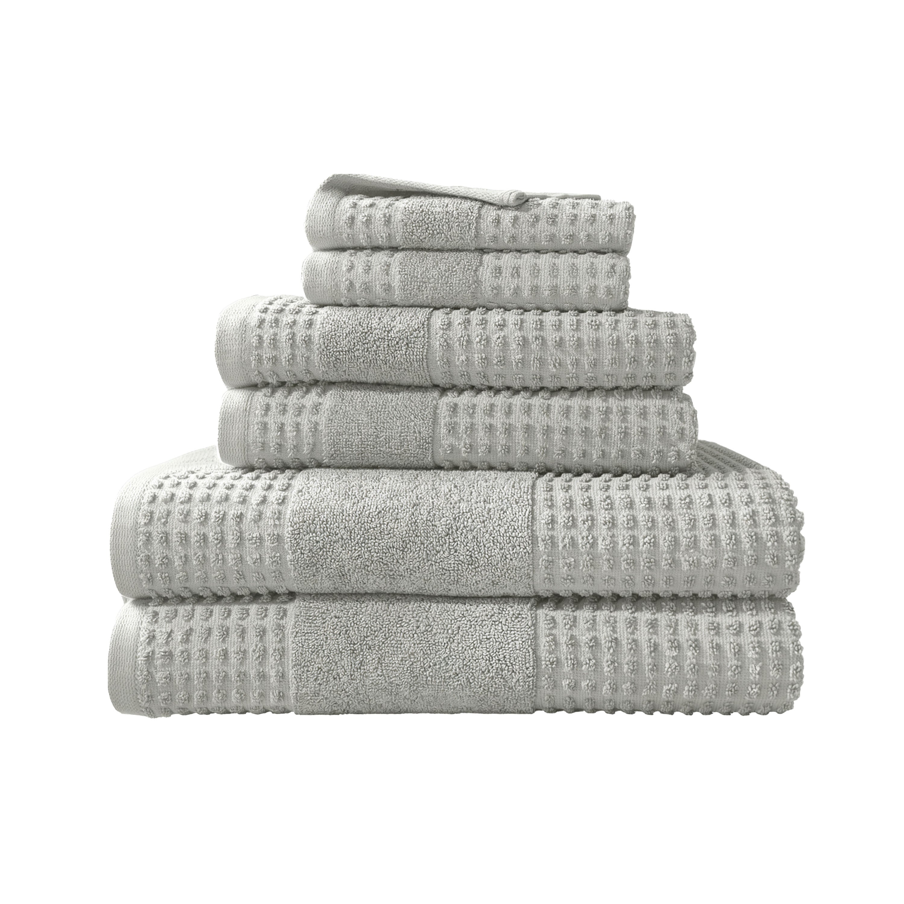 Martex Expression Air Sculpted 100% Cotton 6-Piece Towel Set
