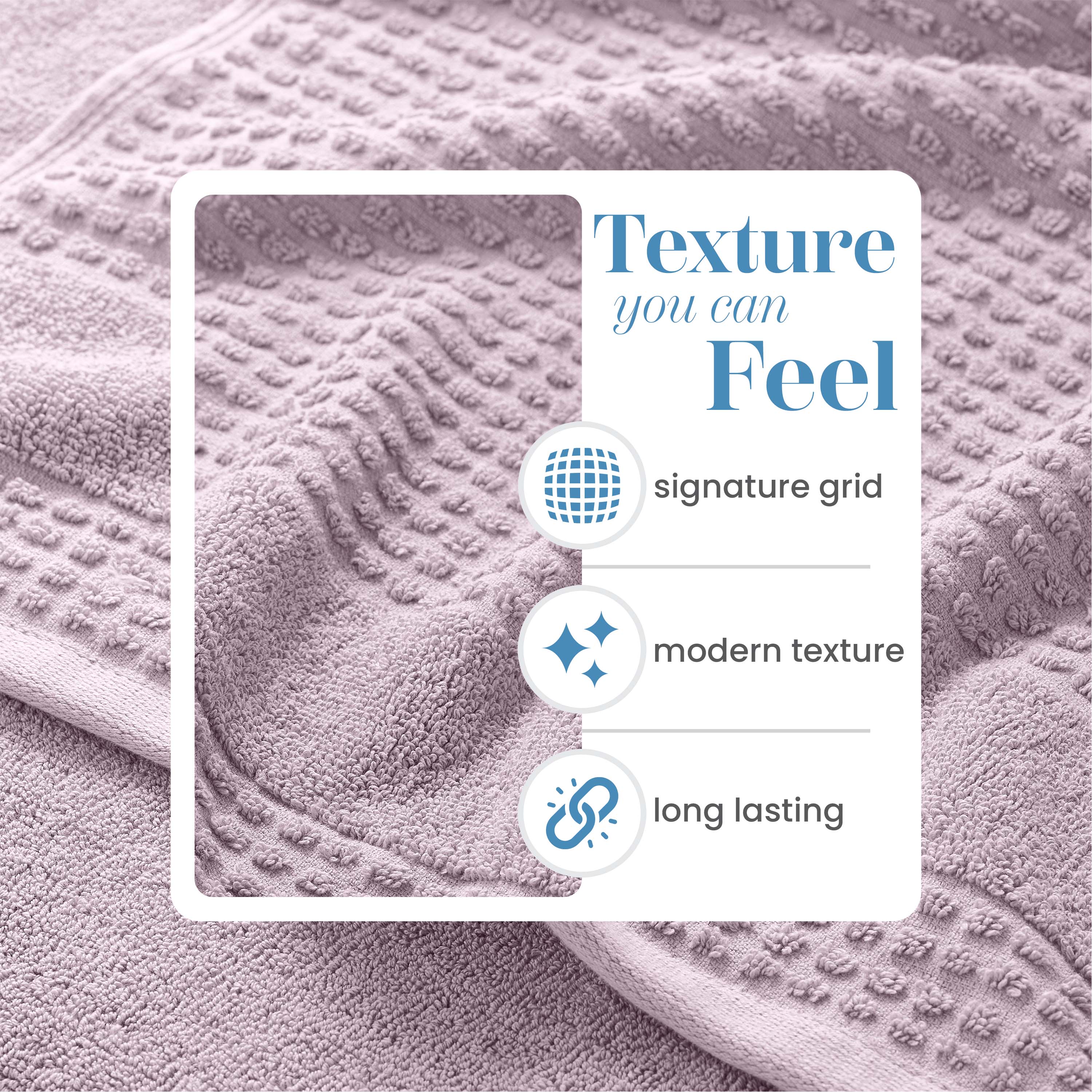 Martex Expression Air Sculpted 100% Cotton 6-Piece Towel Set