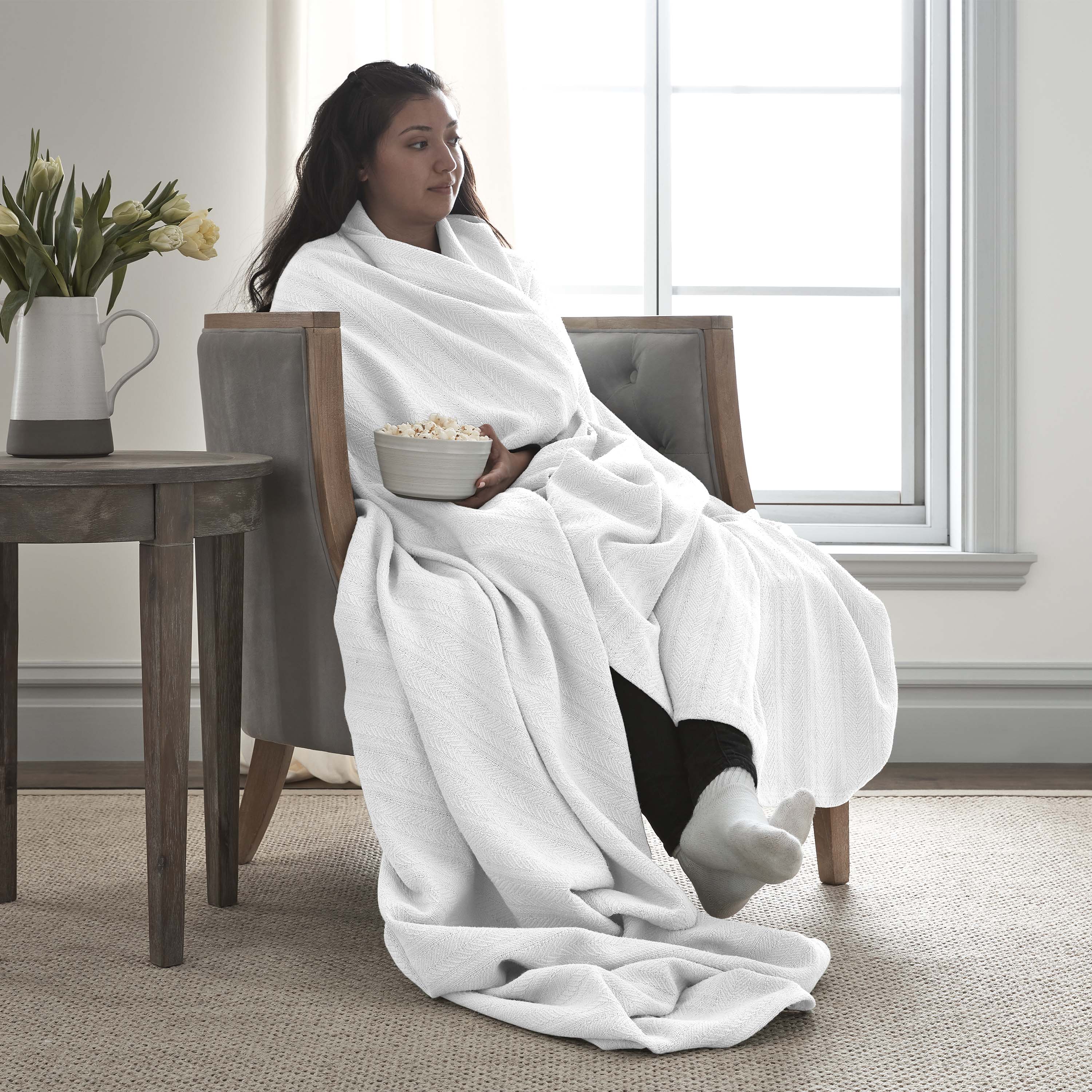 Vellux Cotton 100% Cotton All-Season Blanket