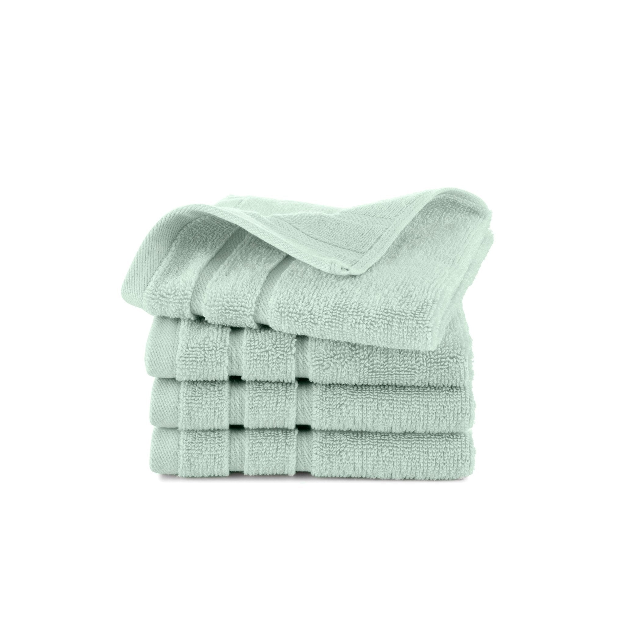 Clean Design Home 100% Cotton 600 GSM 4-Piece Wash Cloth Set