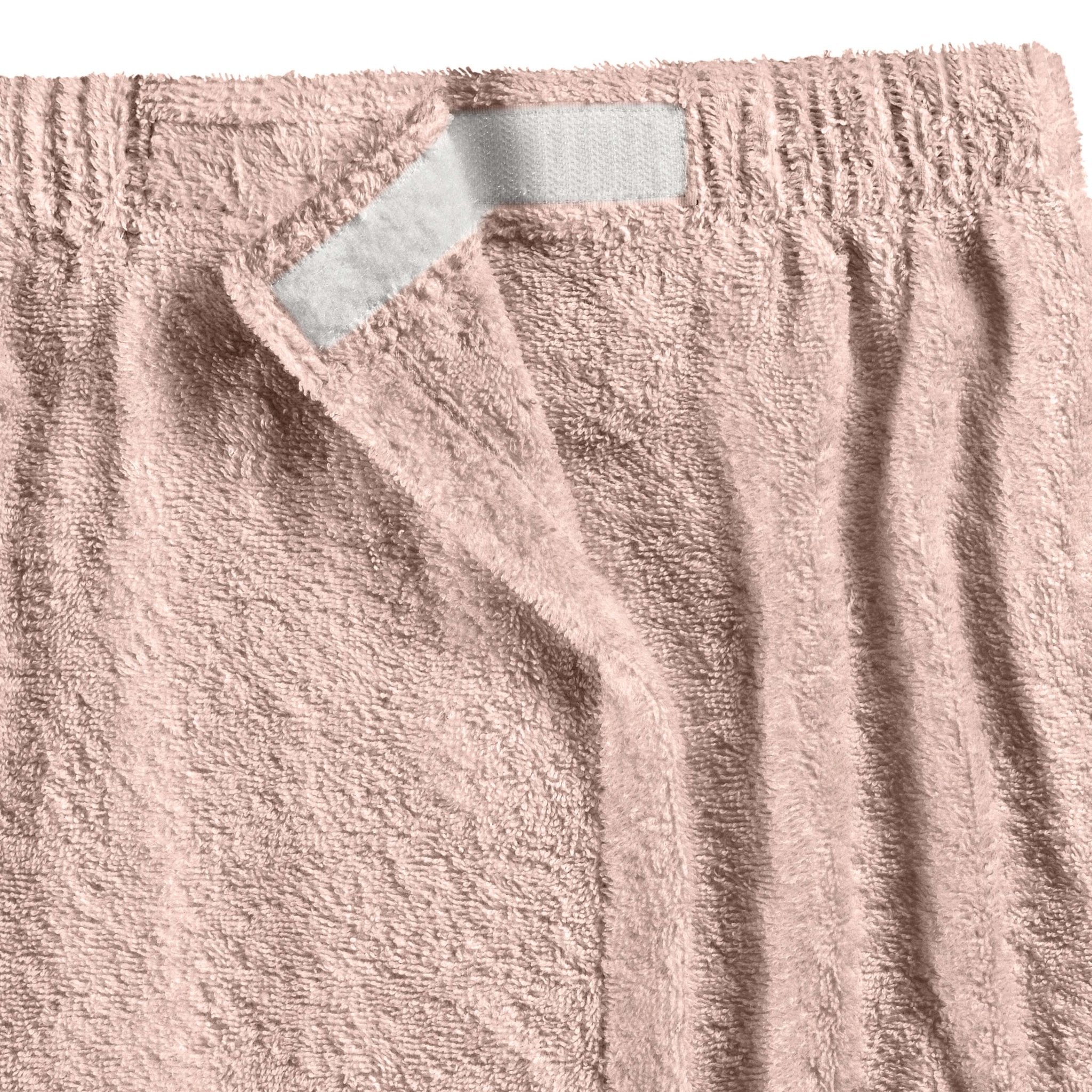 Clean Design Home Adult 100% Cotton Shower Wrap