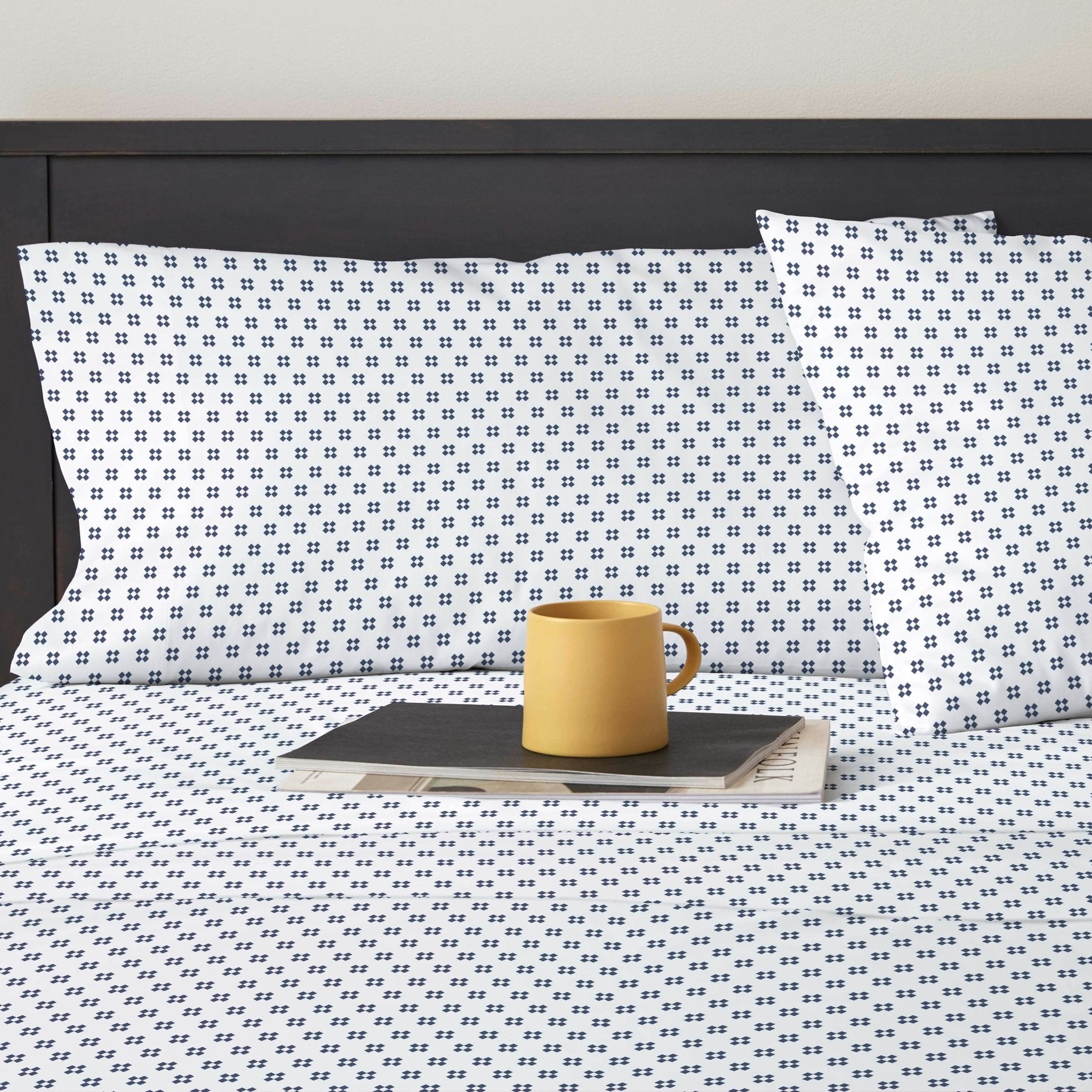 Clean Design Home Jack 300 Thread Count Super Soft Percale Sheet Set