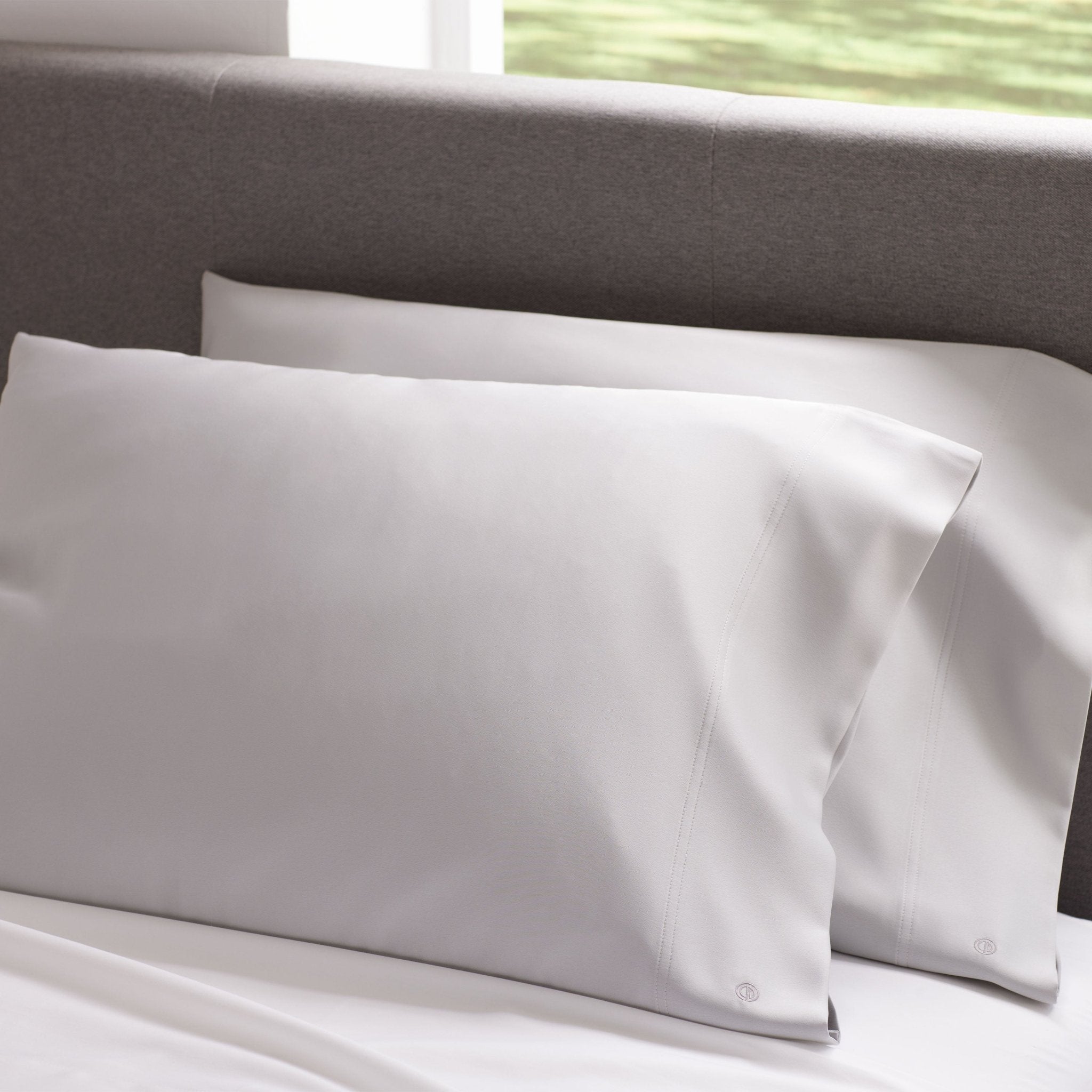 Clean Design Home Satin Standard Pillowcase Pair