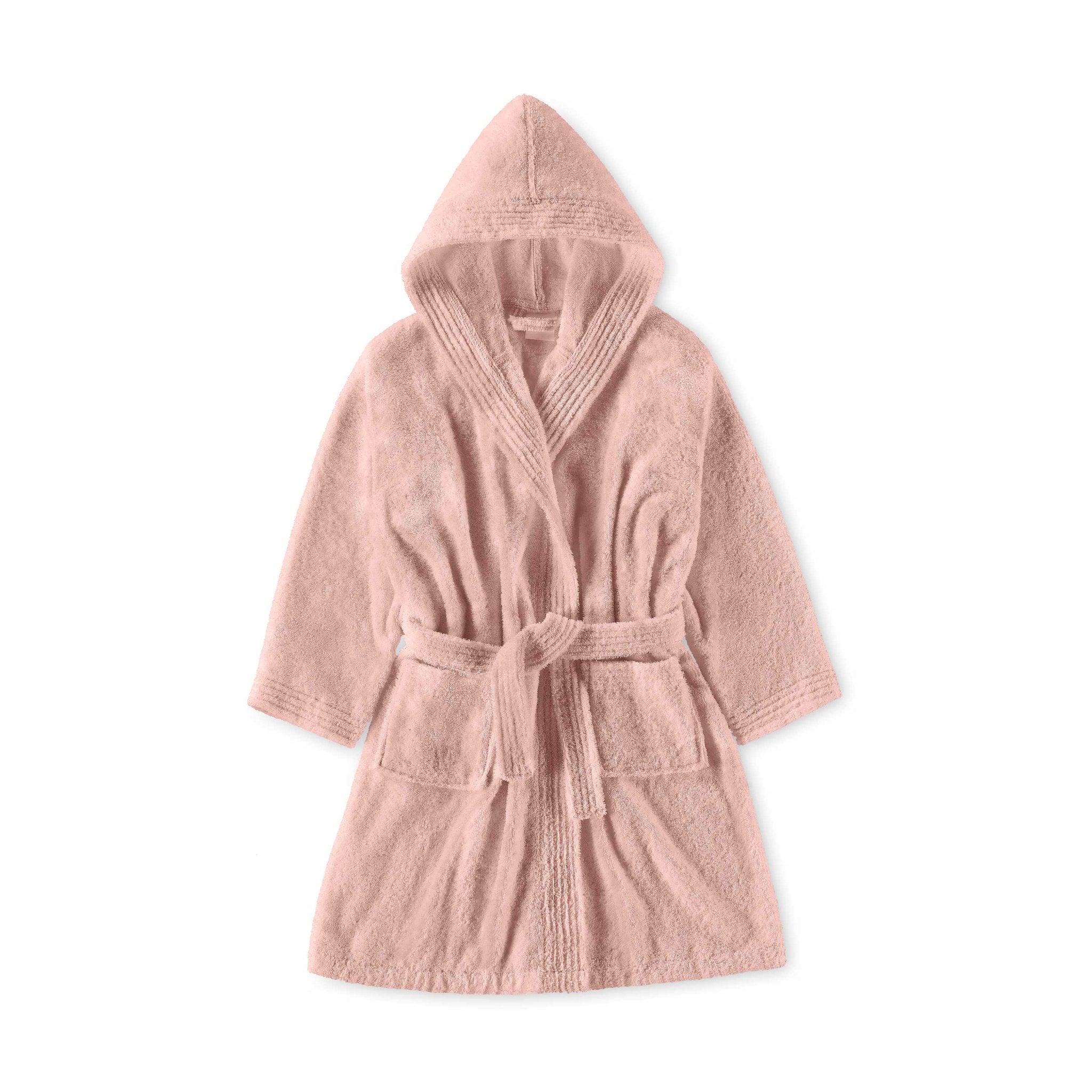 Clean Design Home Youth Hooded 100% Cotton Bath Robe