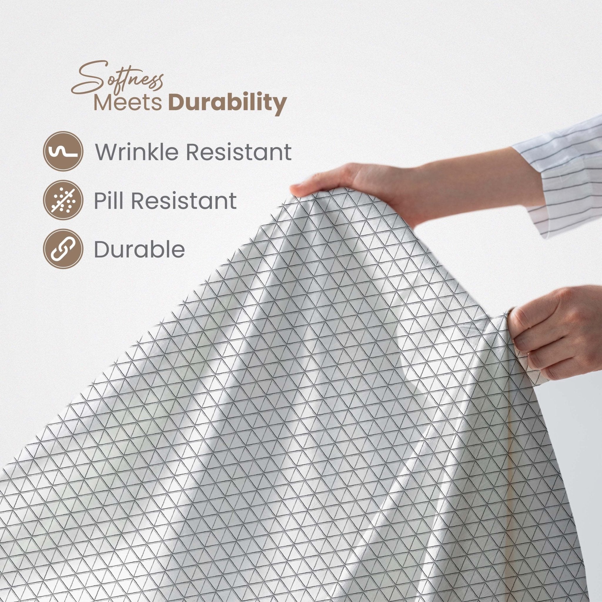 EcoPure Comfort Wash Soft 100% Cotton Collection Sheet Set