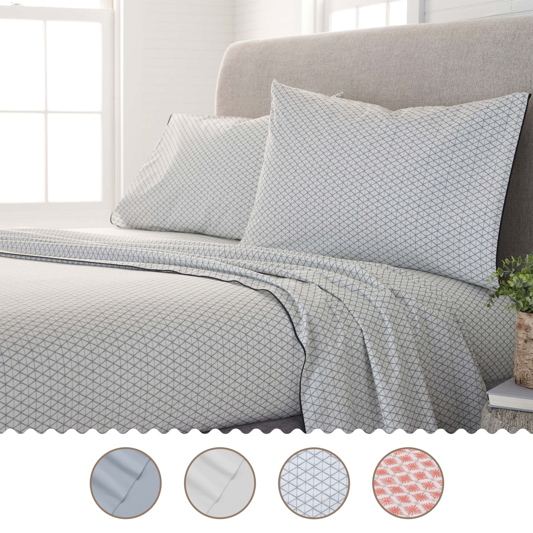 EcoPure Comfort Wash Soft 100% Cotton Collection Sheet Set