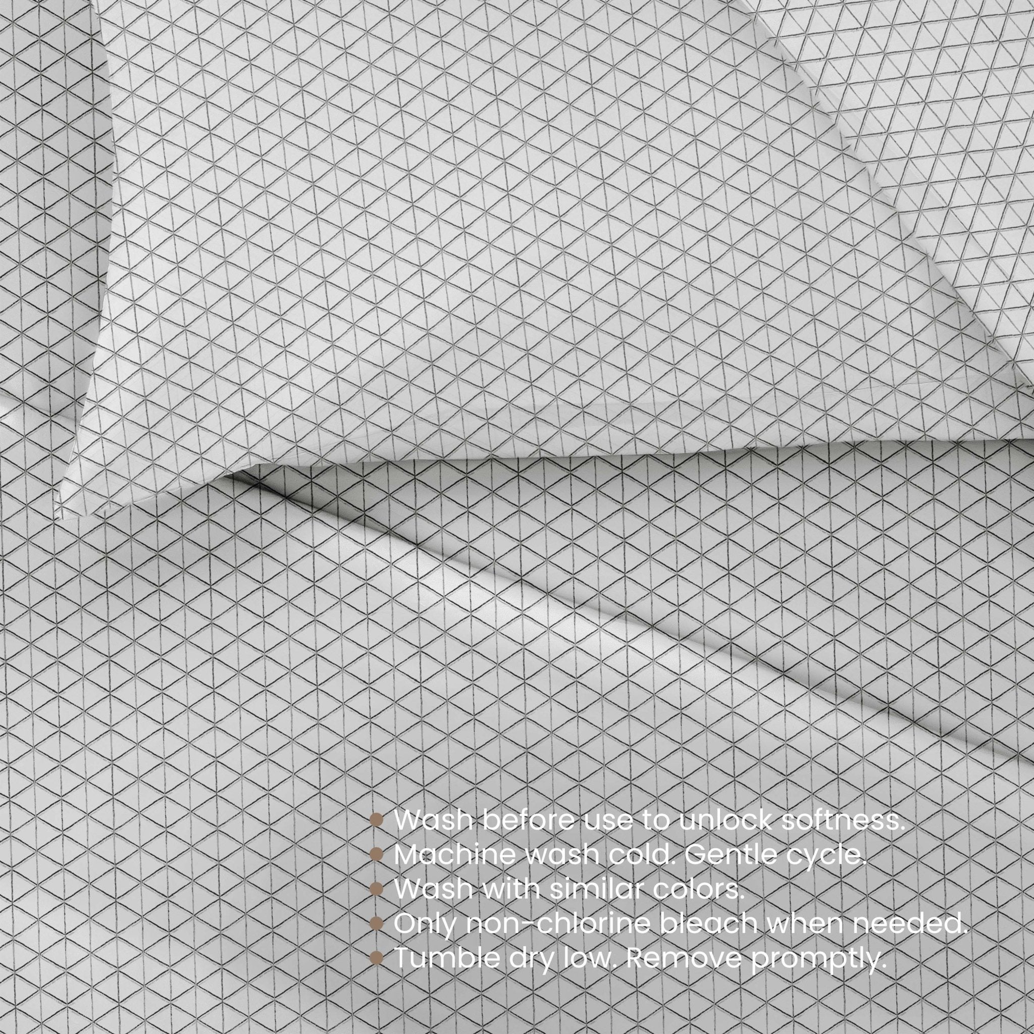 EcoPure Comfort Wash Soft 100% Cotton Collection Sheet Set