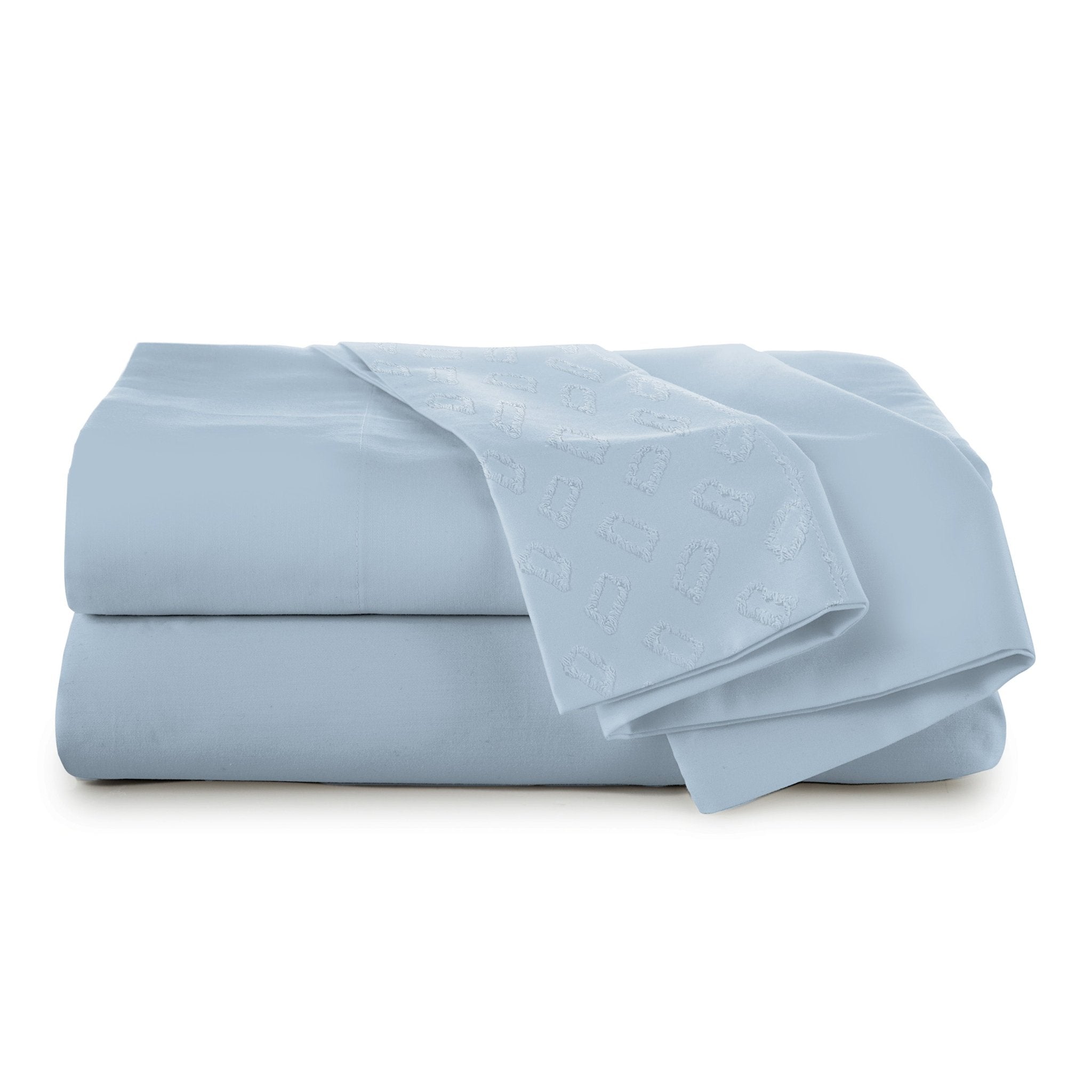 Lemon Tree Giselle Twin Soft Blue Sheet Set