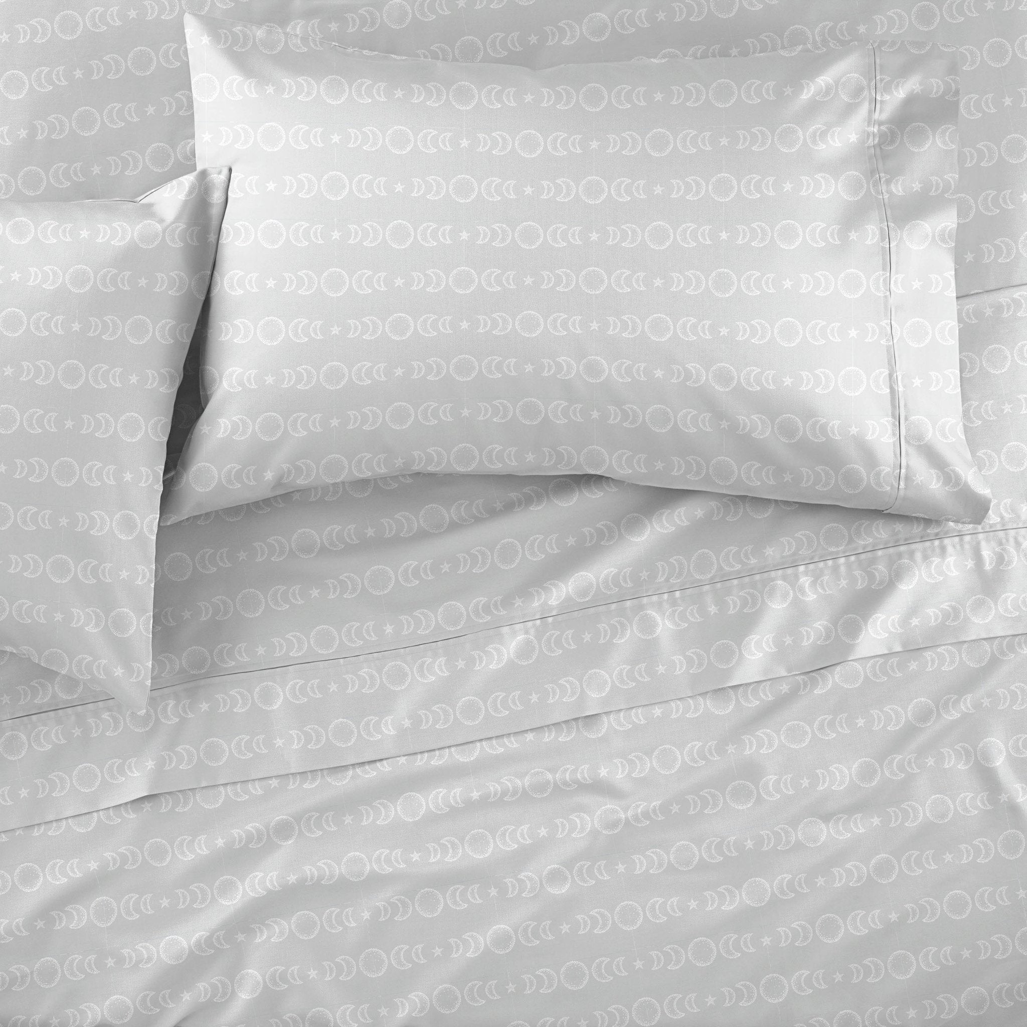 Lemon Tree Leilani Full Gray Sheet Set