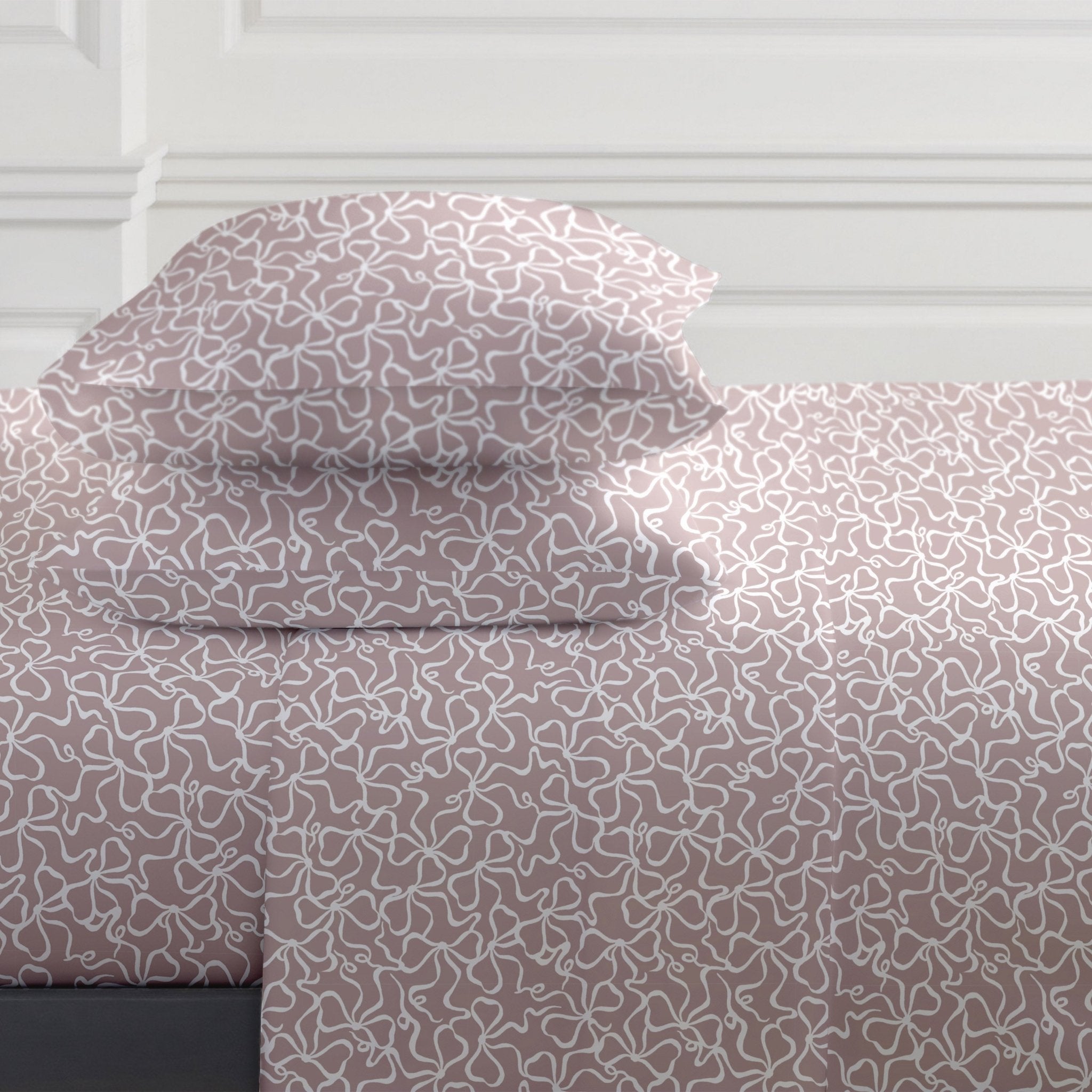 Lemon Tree Twyla Twin Lilac Sheet Set
