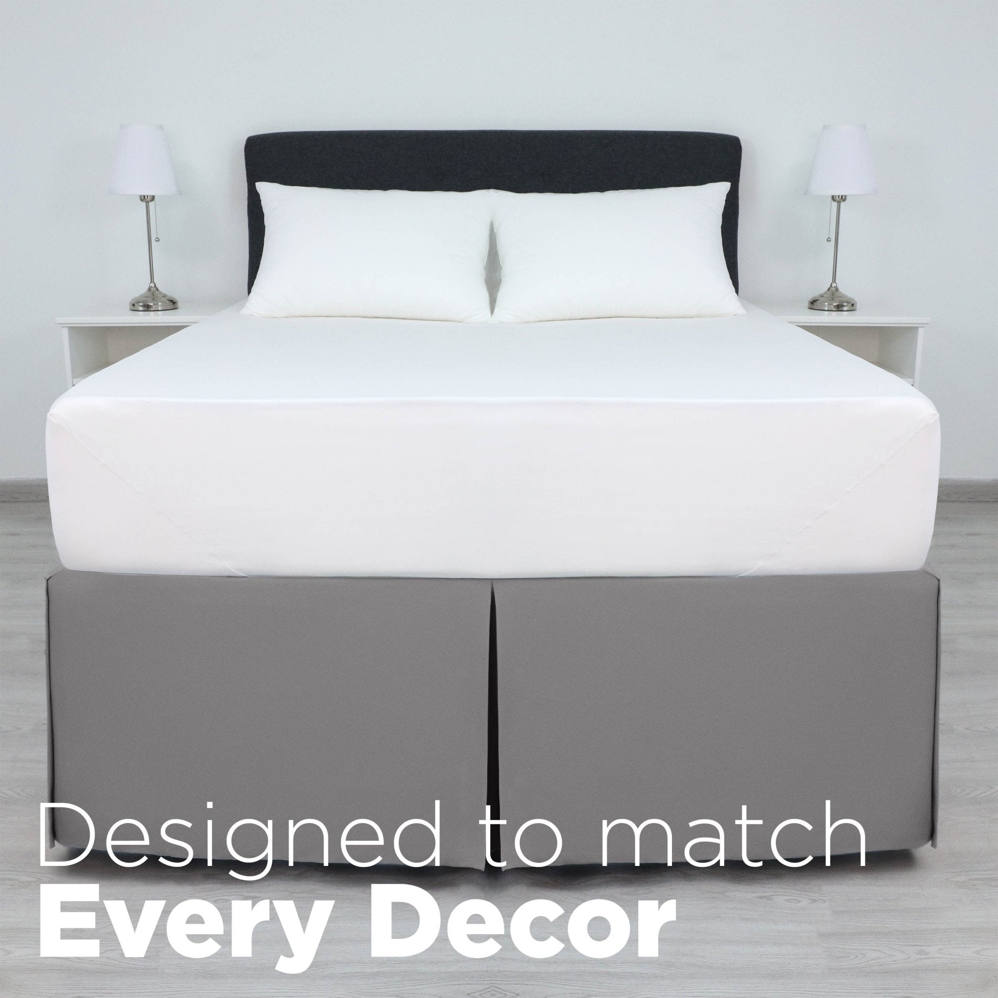 Martex 21-inch Drop Extra Long Solid Bed Skirt