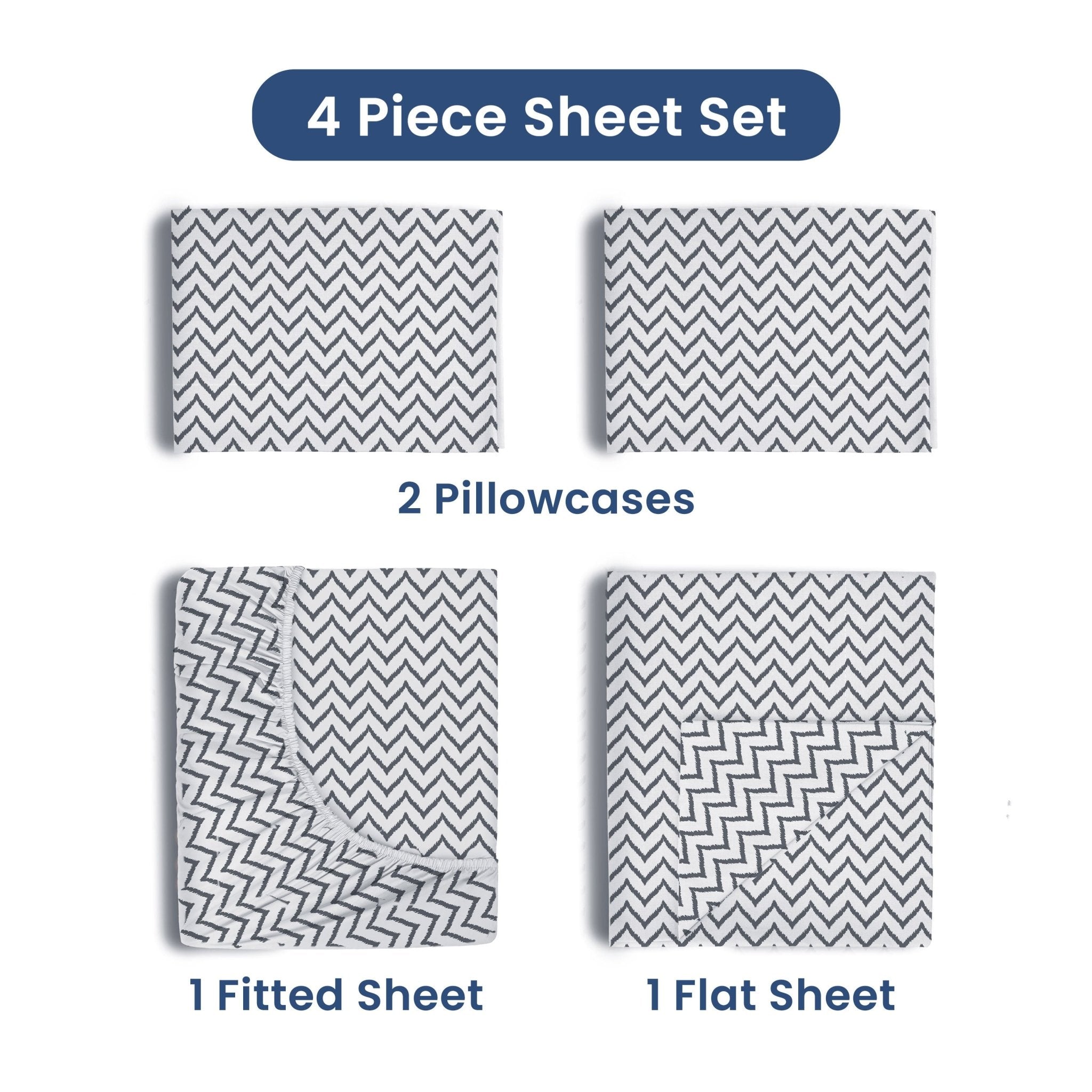 Martex 225 Thread Count Soft Wrinkle Resistant Sheet Set