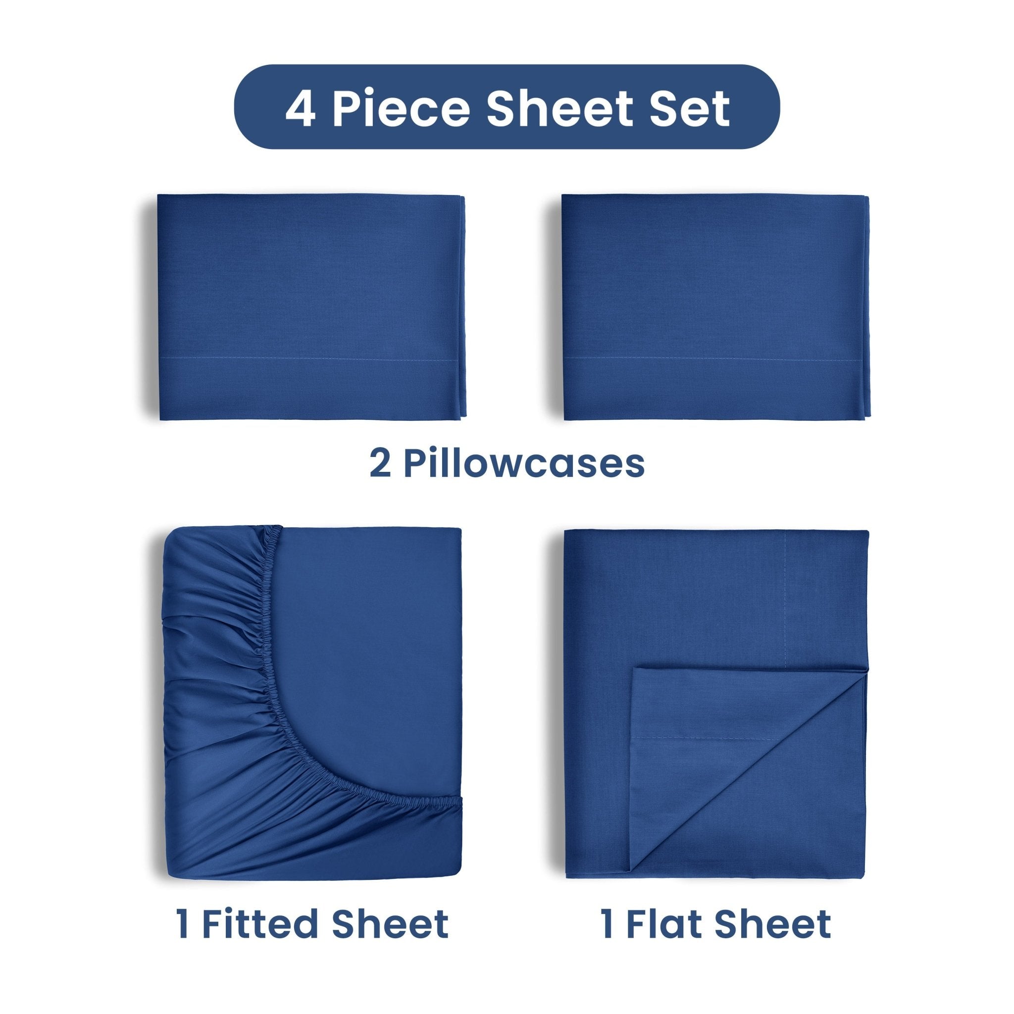 Martex 225 Thread Count Soft Wrinkle Resistant Sheet Set