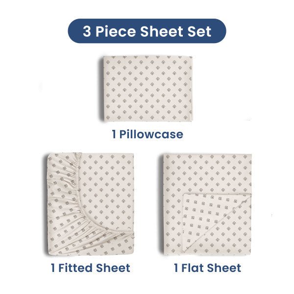 Martex 225 Thread Count Soft Wrinkle Resistant Sheet Set