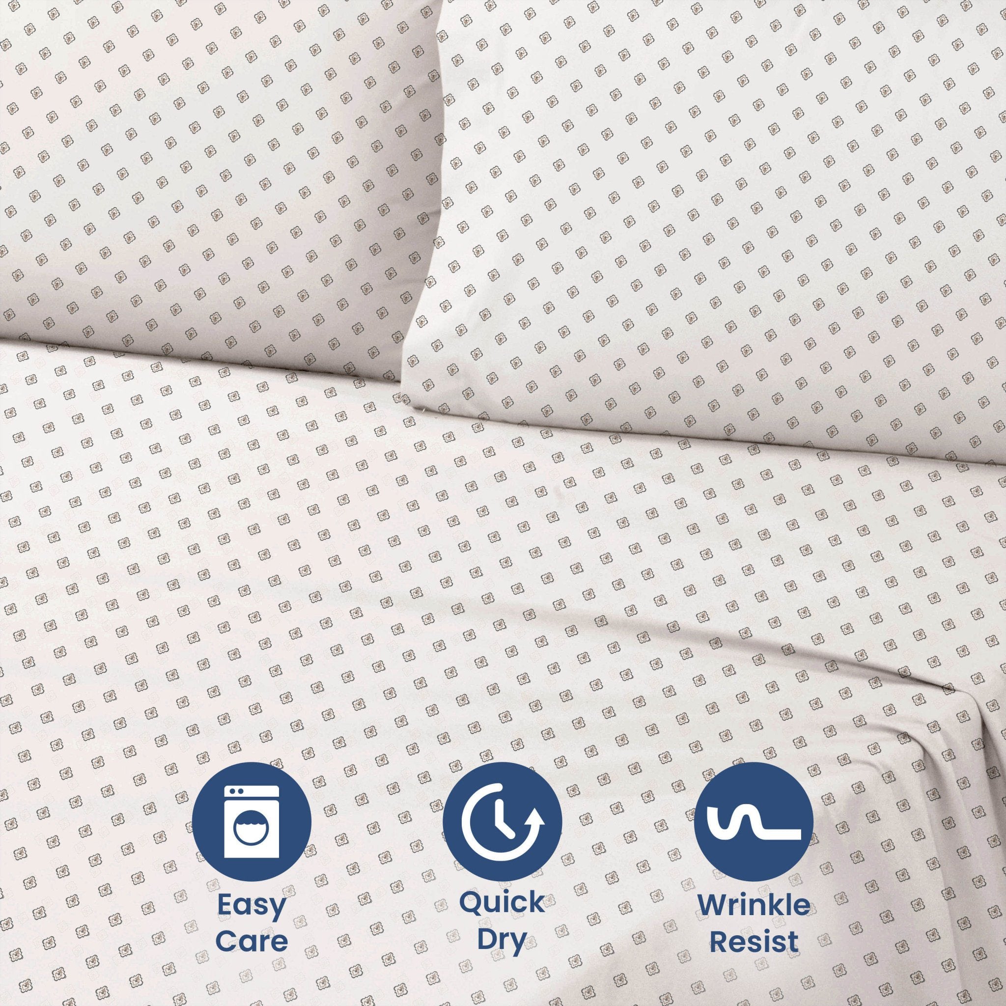 Martex 225 Thread Count Soft Wrinkle Resistant Sheet Set