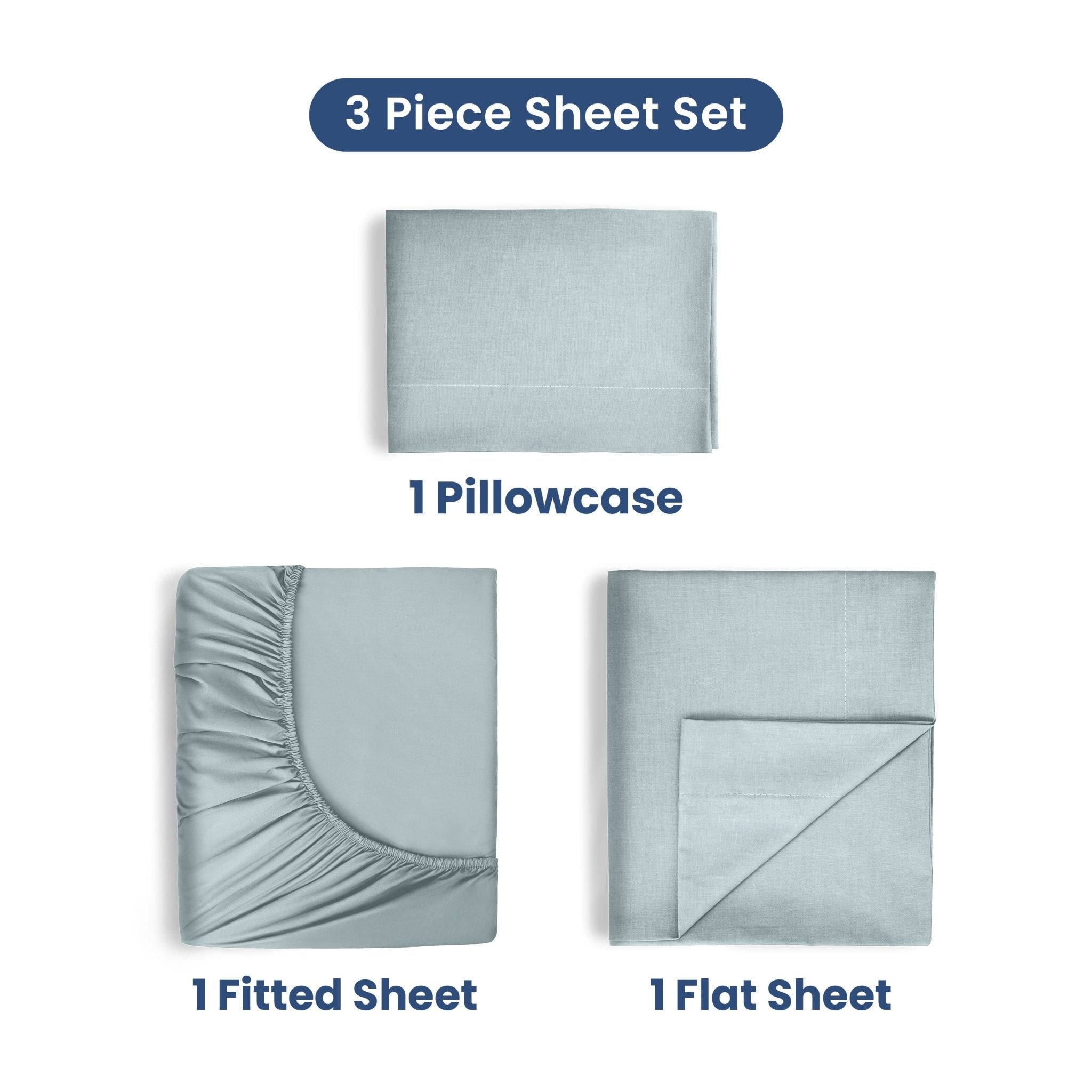 Martex 400 Thread Count 100% Cotton Solid Sheet Set