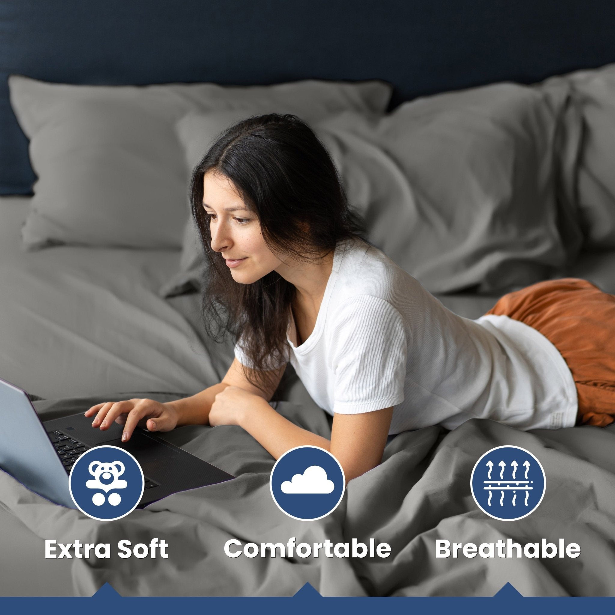 Martex 400 Thread Count 100% Cotton Solid Sheet Set