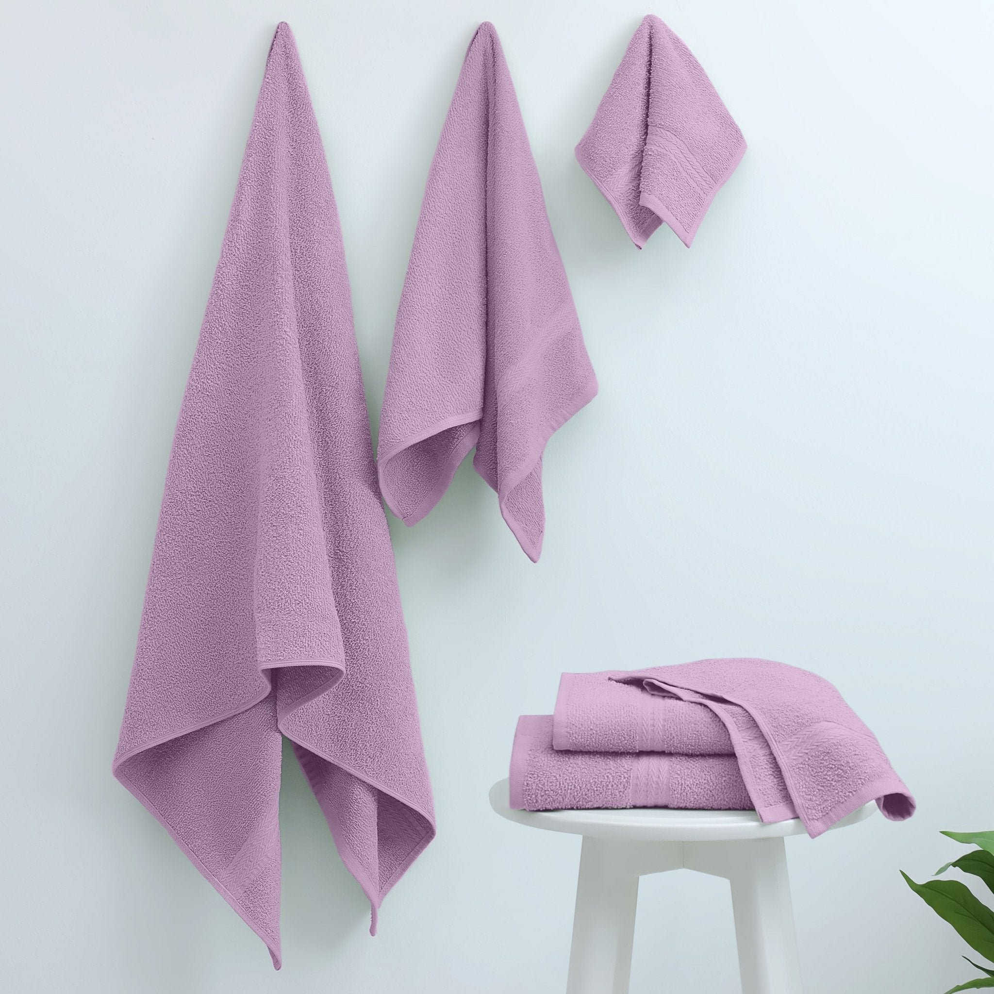 Martex Easy Living Everyday 100% Cotton 6-Piece Towel Set