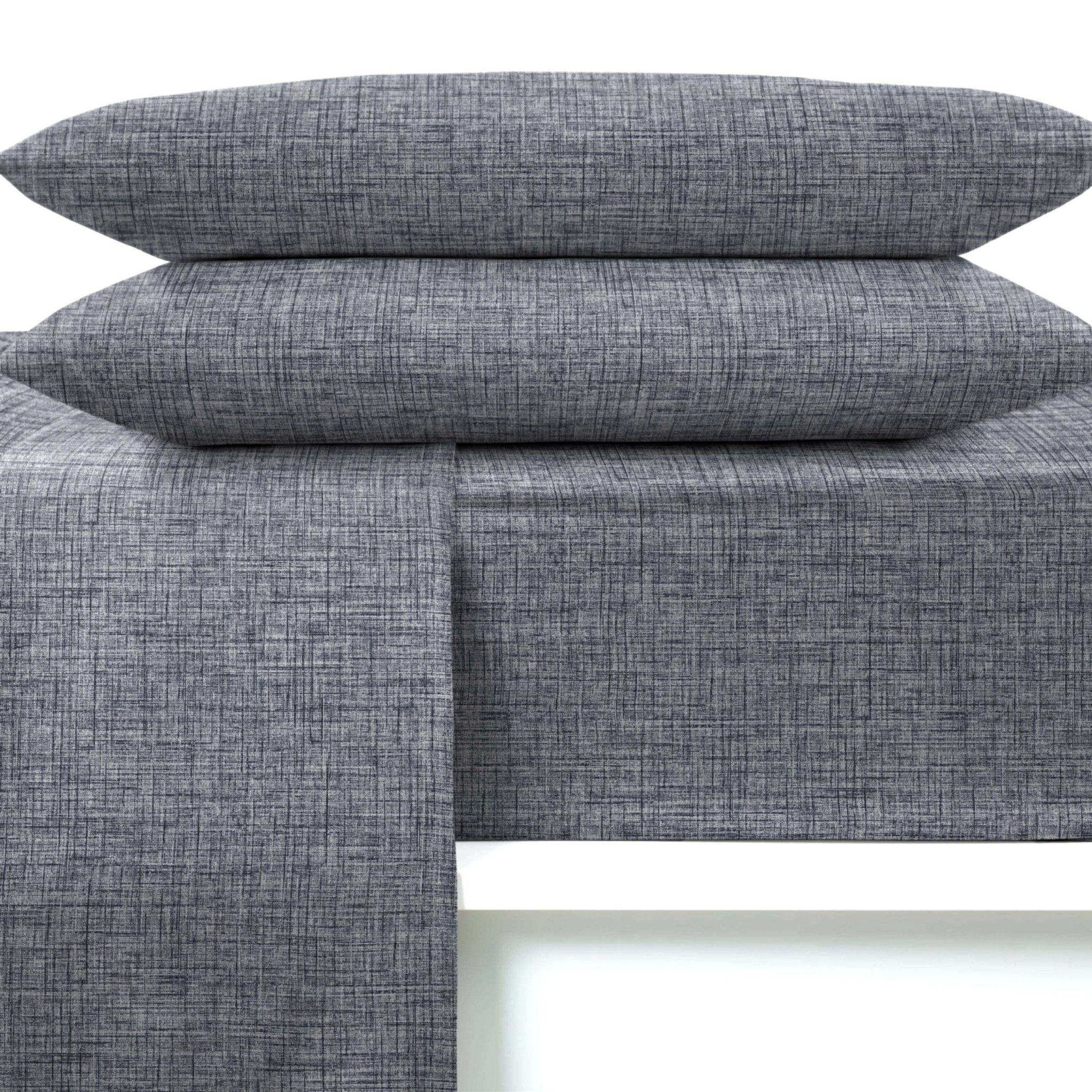 Martex Easy Living Solid and Printed Super Soft Sheet Set