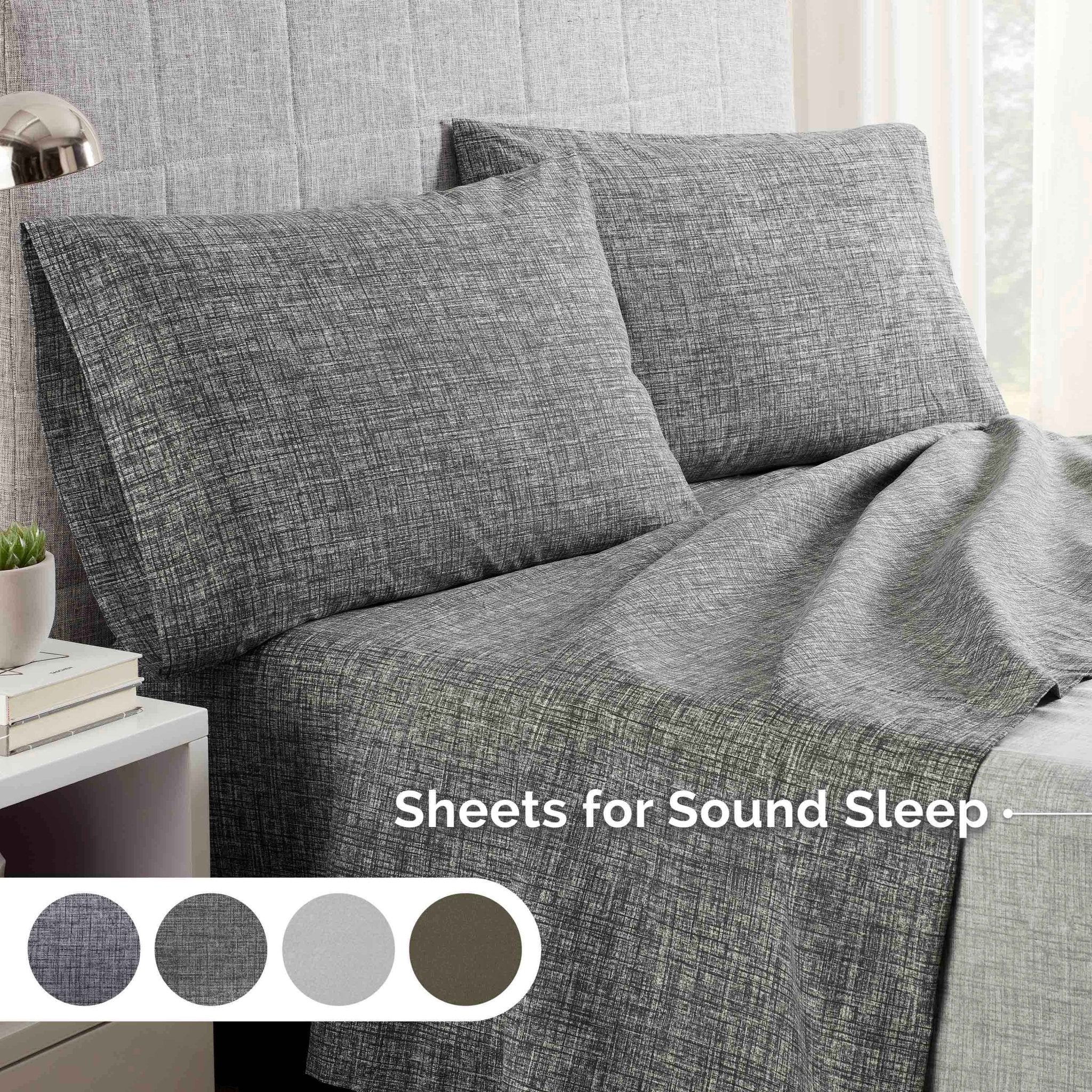 Martex Easy Living Solid and Printed Super Soft Sheet Set