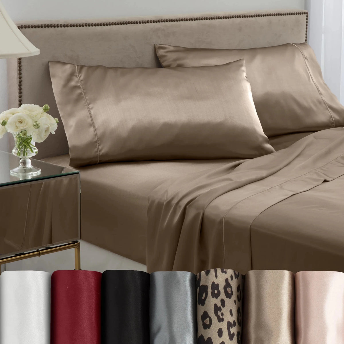 Martex Elegance Silky Satin Pillowcases