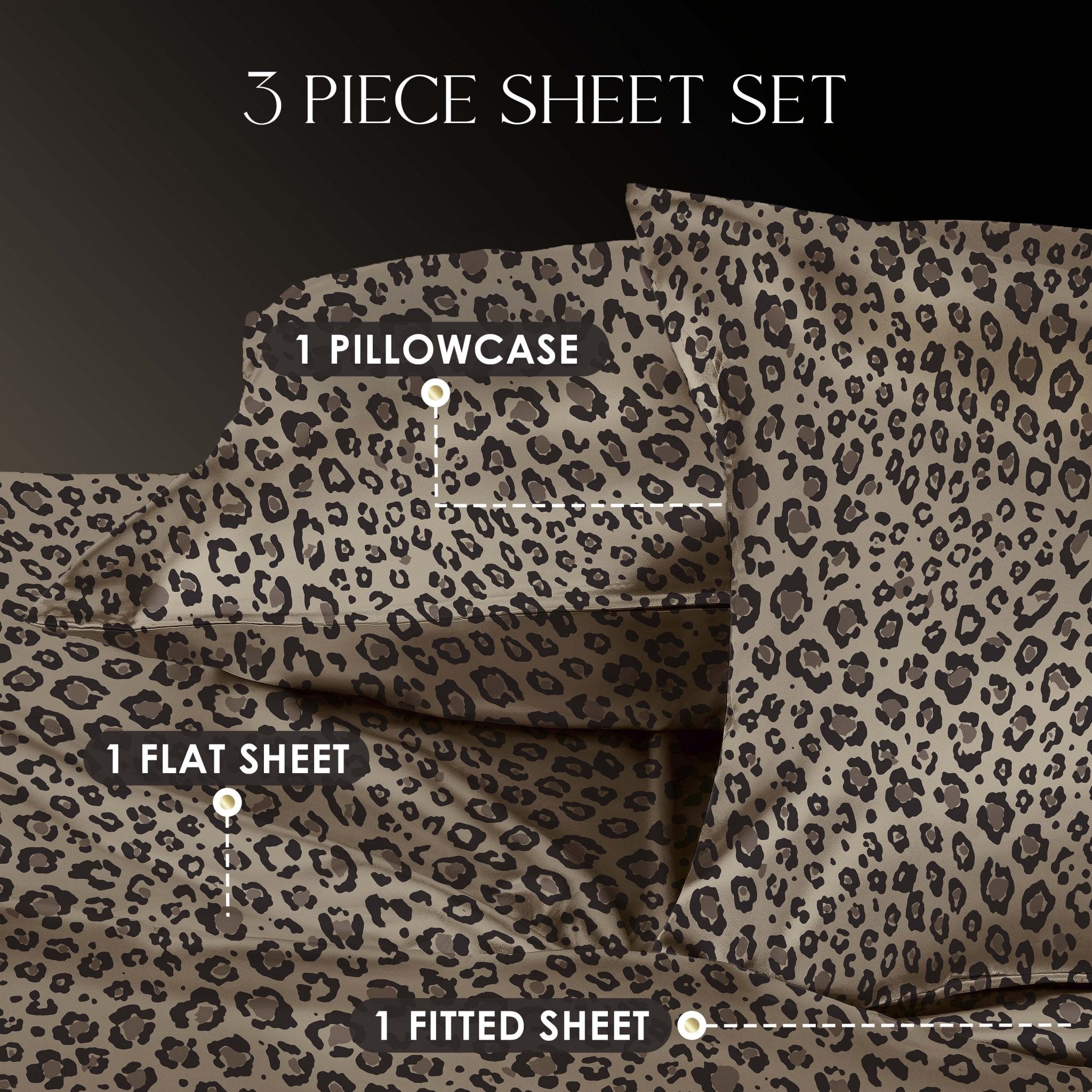 Martex Elegance Silky Satin Sheet Set