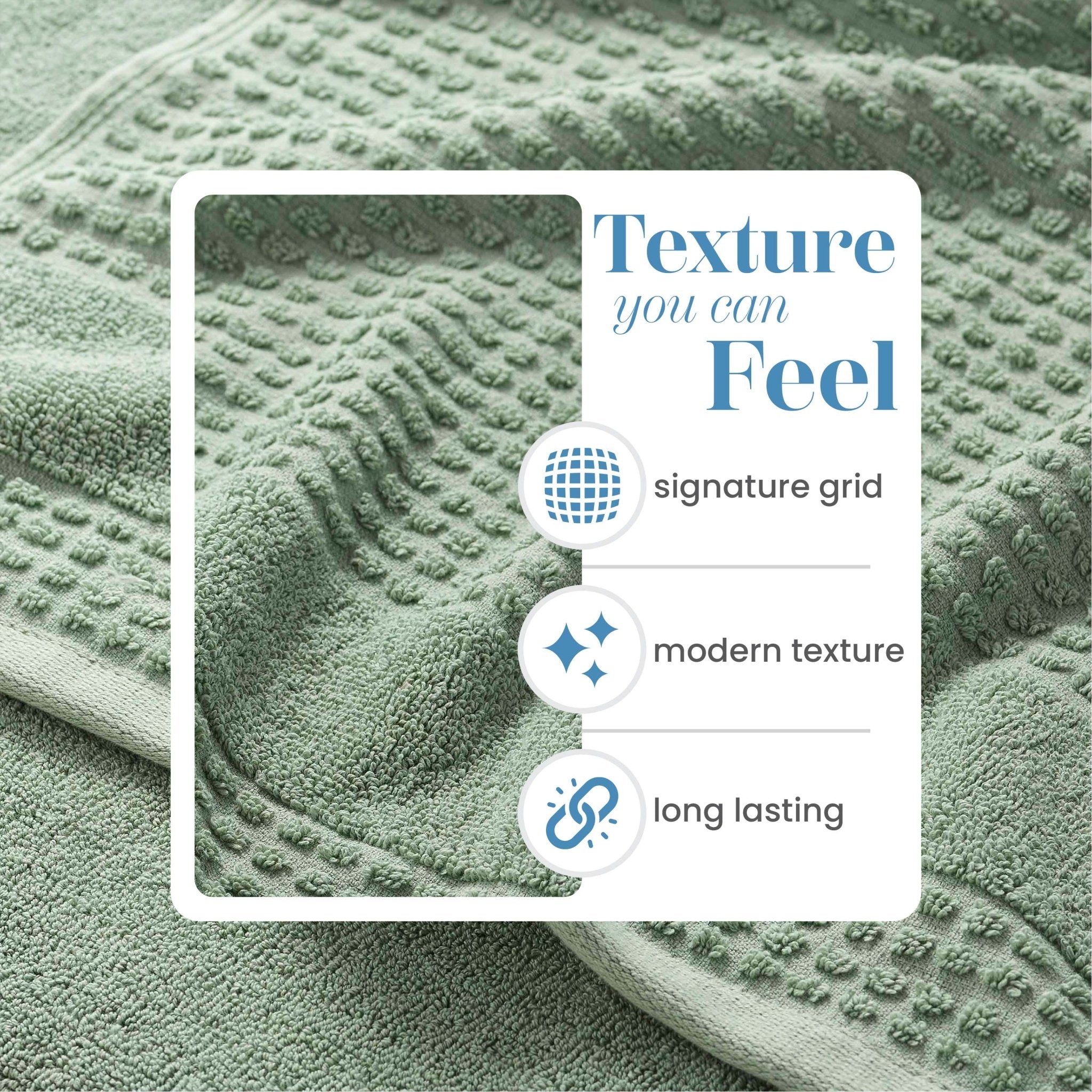 Martex Expression Air Sculpted 100% Cotton 6-Piece Towel Set