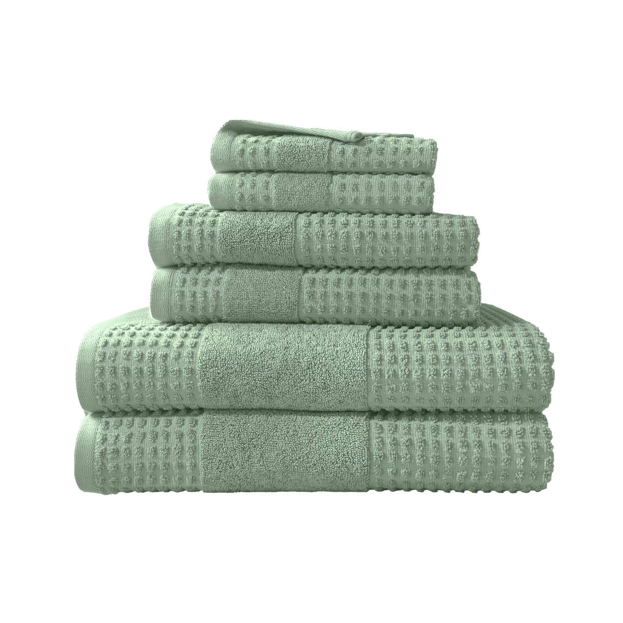 Martex Expression Air Sculpted 100% Cotton 6-Piece Towel Set