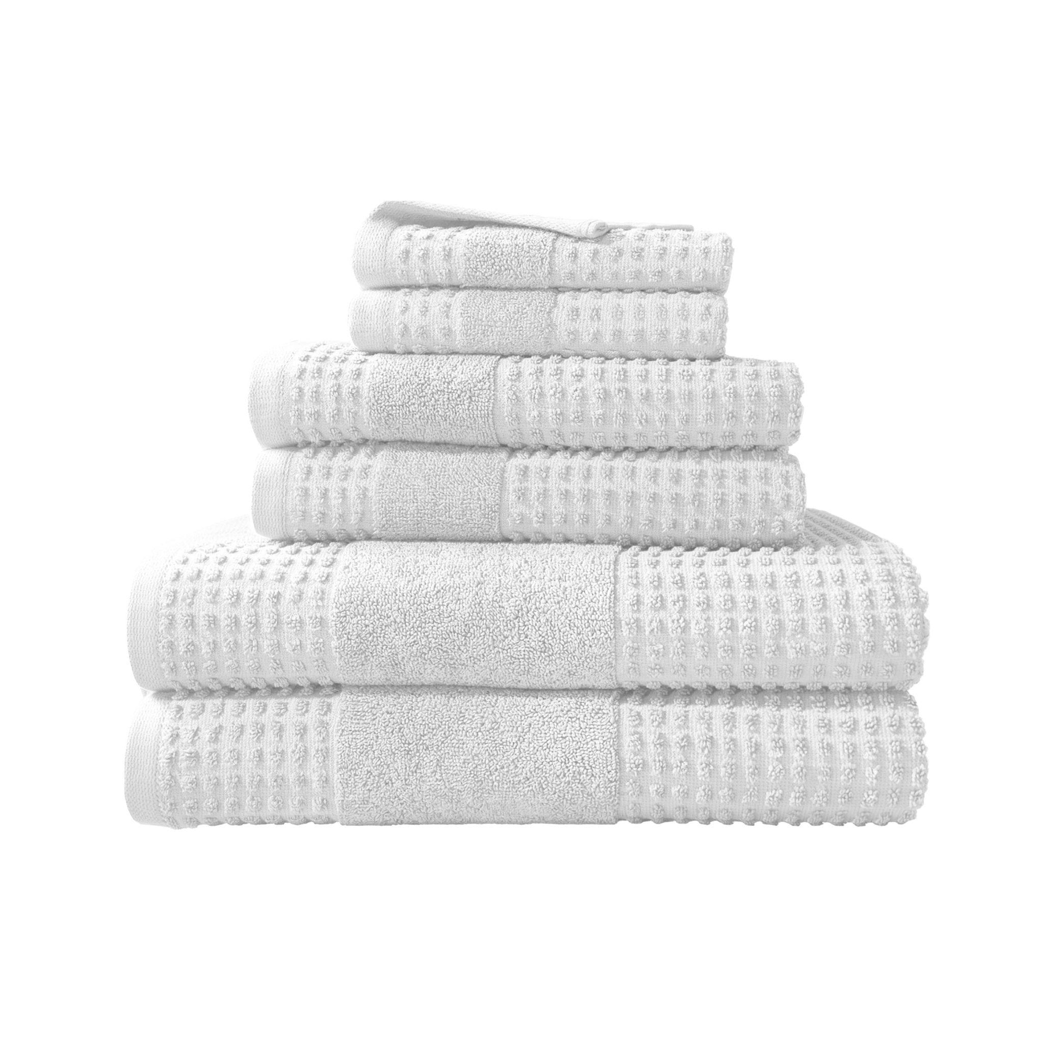 Martex Expression Air Sculpted 100% Cotton 6-Piece Towel Set