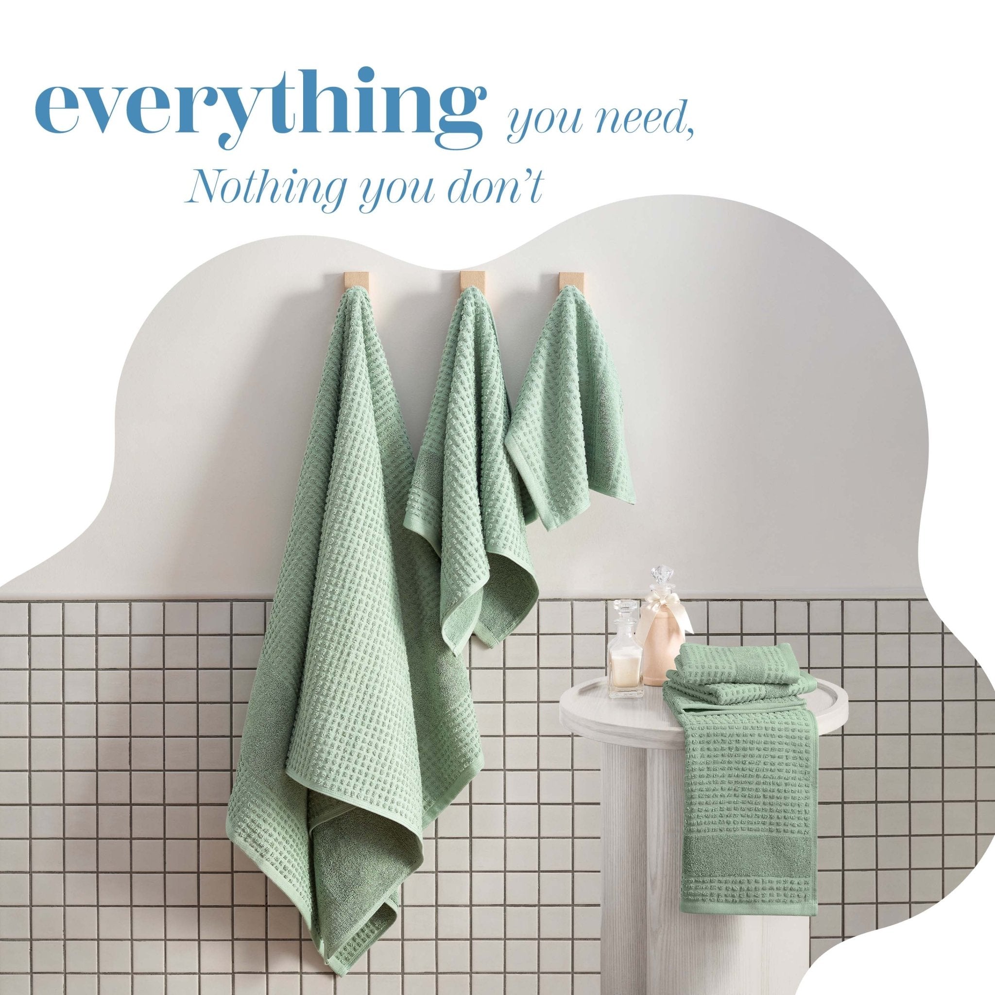 Martex Expression Air Sculpted 100% Cotton 6-Piece Towel Set