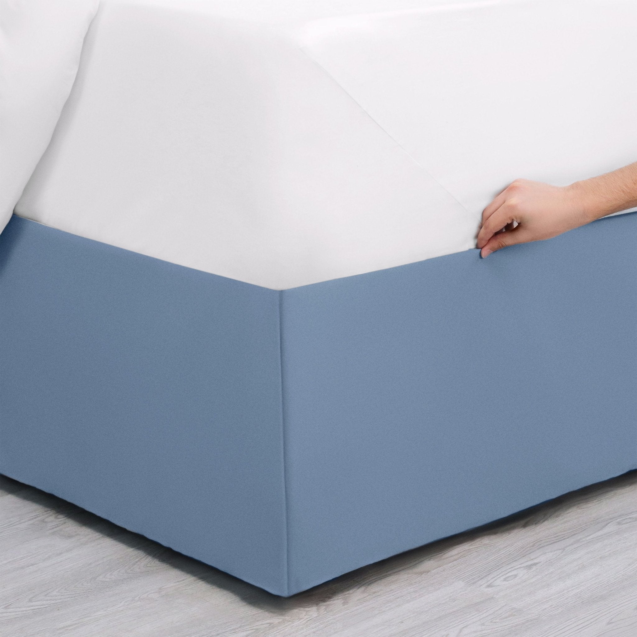 Martex Inverted Pleat Solid Bed Skirt