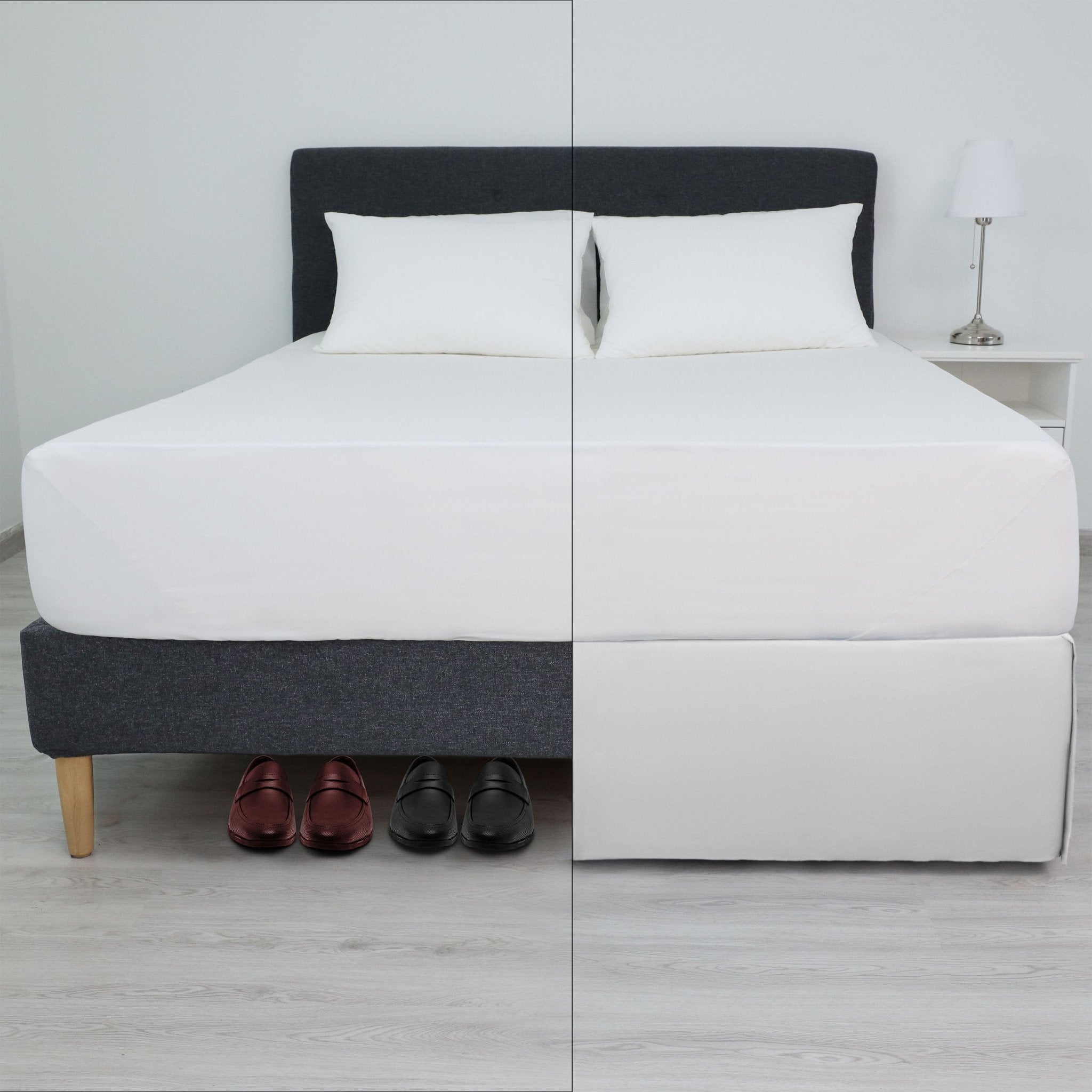 Martex Inverted Pleat Solid Bed Skirt