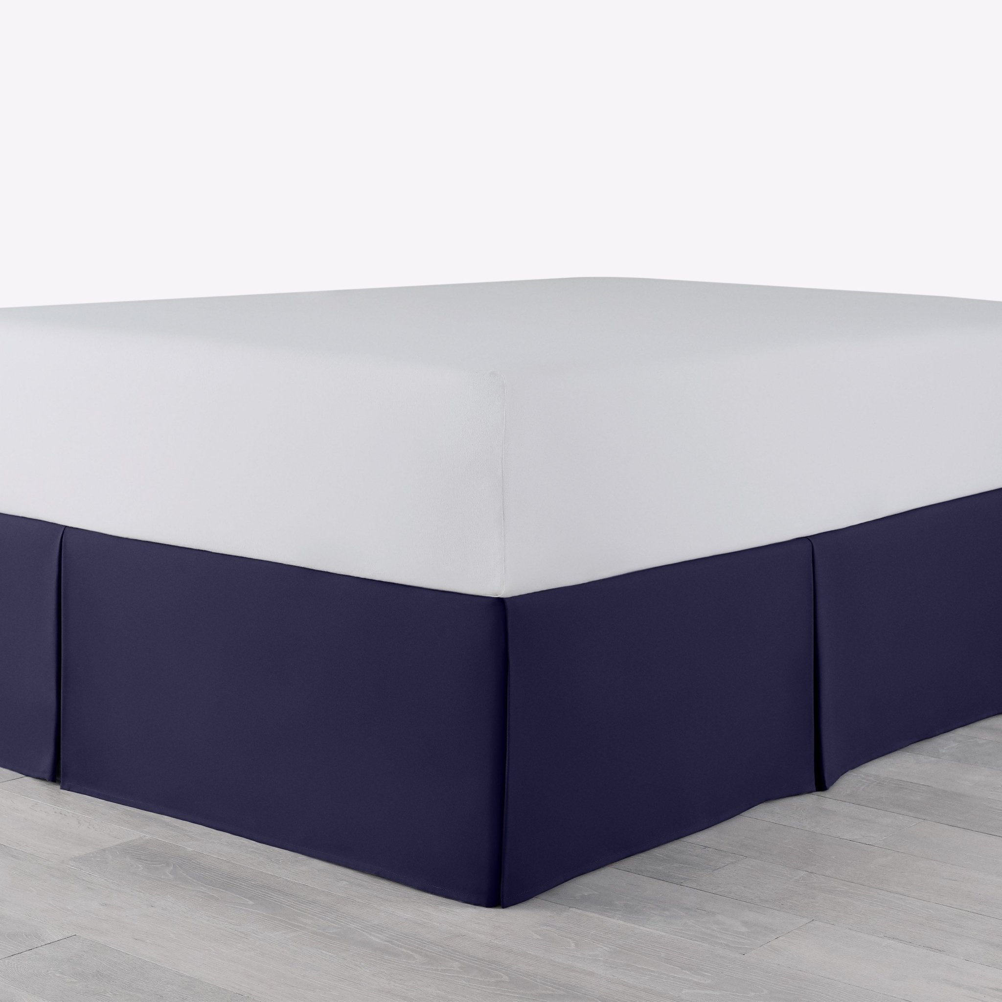 Martex Inverted Pleat Solid Bed Skirt