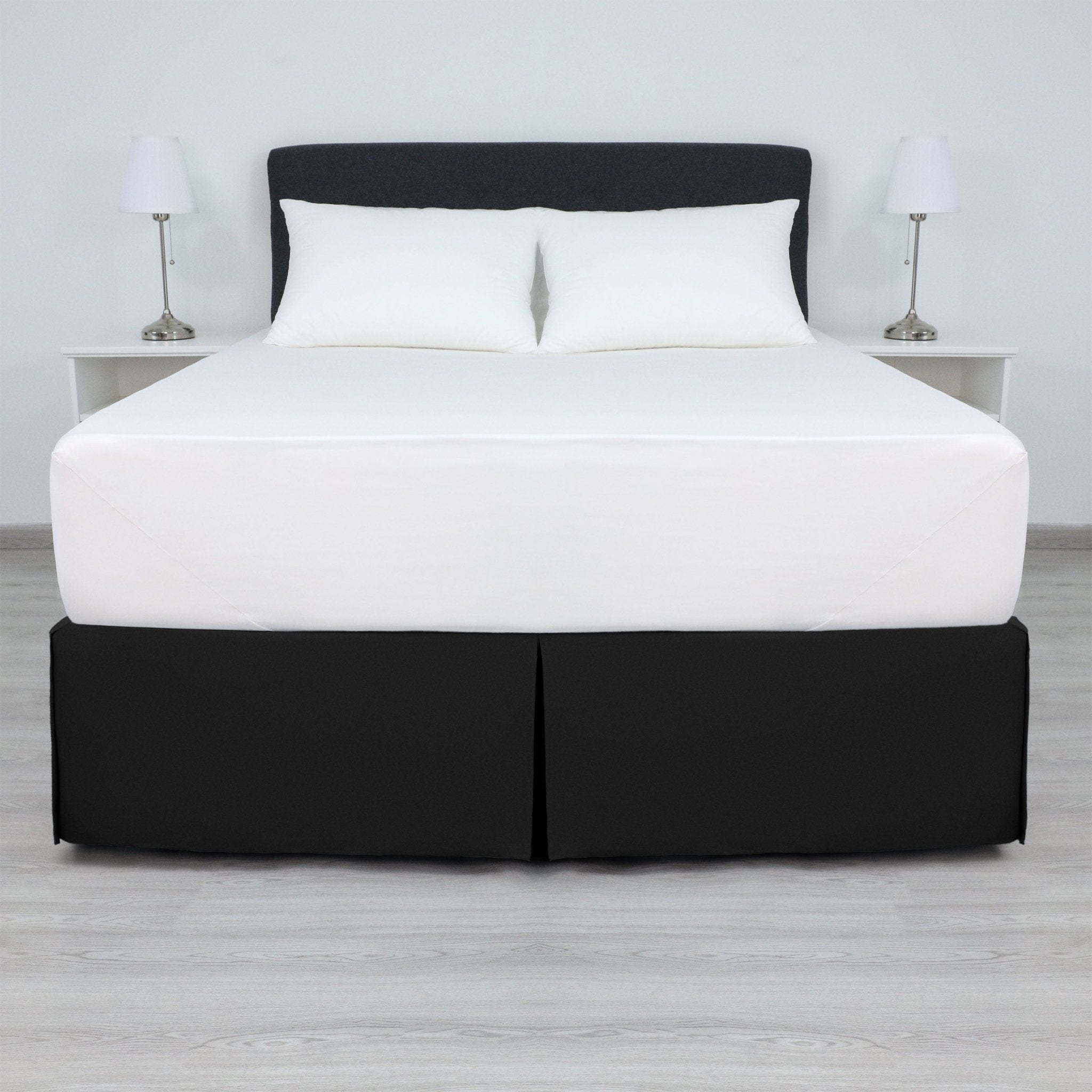 Martex Inverted Pleat Solid Bed Skirt