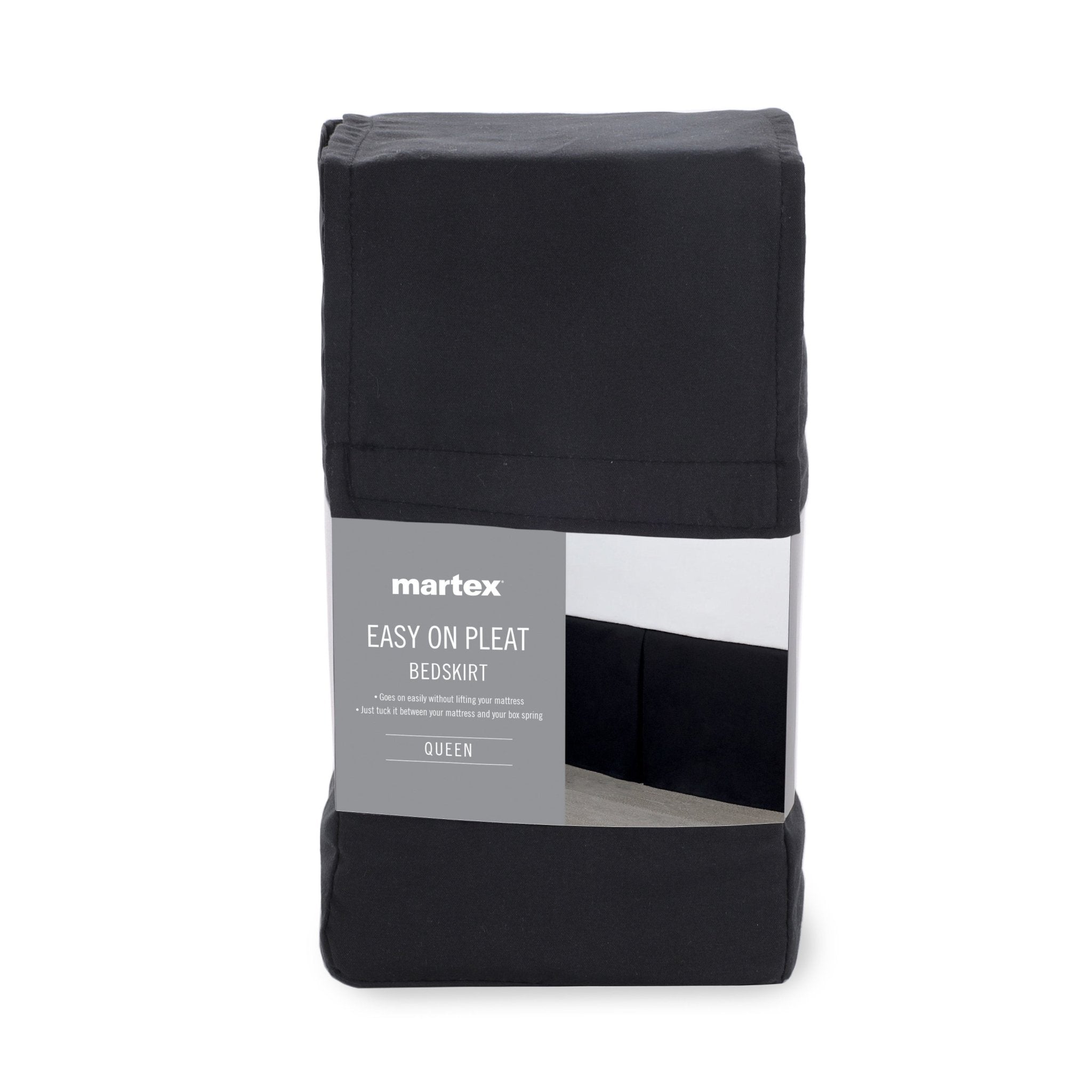 Martex Inverted Pleat Solid Bed Skirt