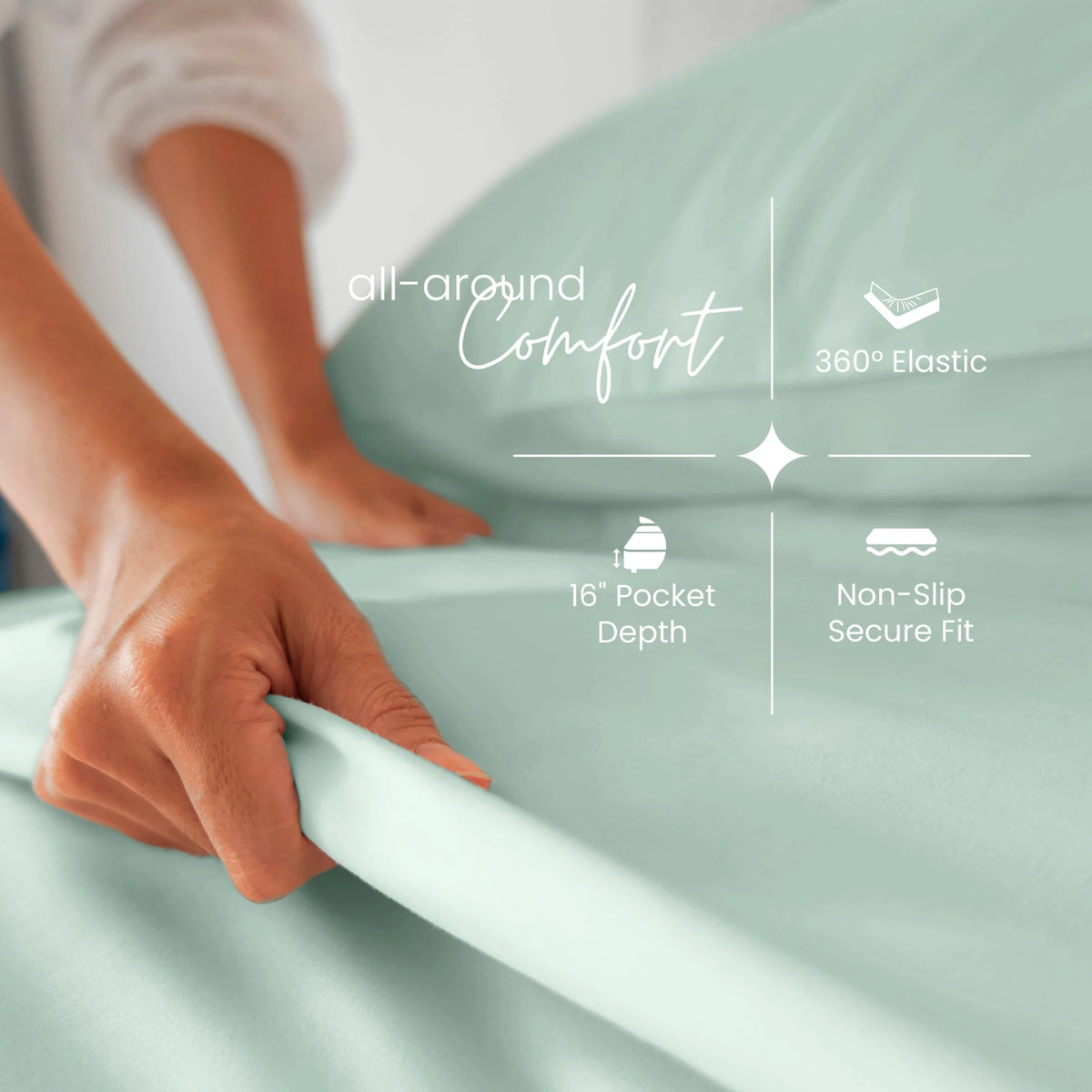 Martex Restore 300 Thread Count Tencel Blend Sheet Set