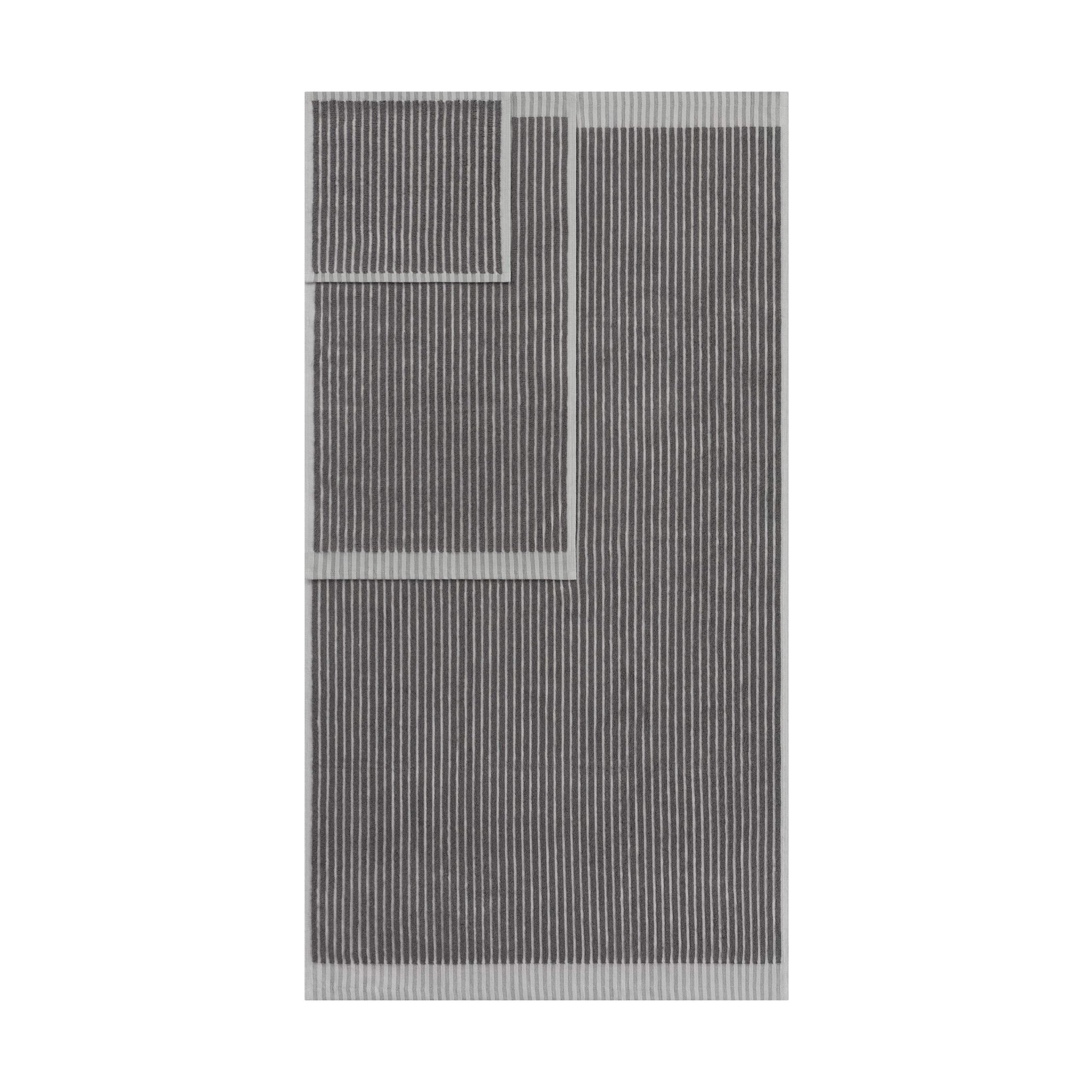 Martex Restore Sculpted Stripe Tencel Blend Ultra Soft Towel