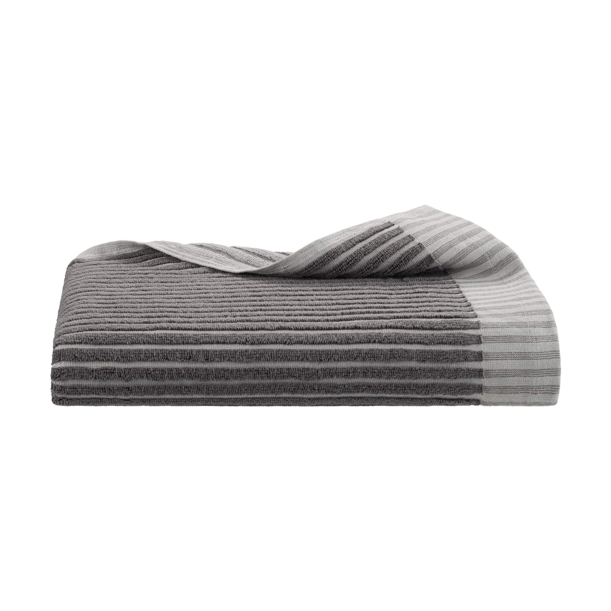 Martex Restore Sculpted Stripe Tencel Blend Ultra Soft Towel