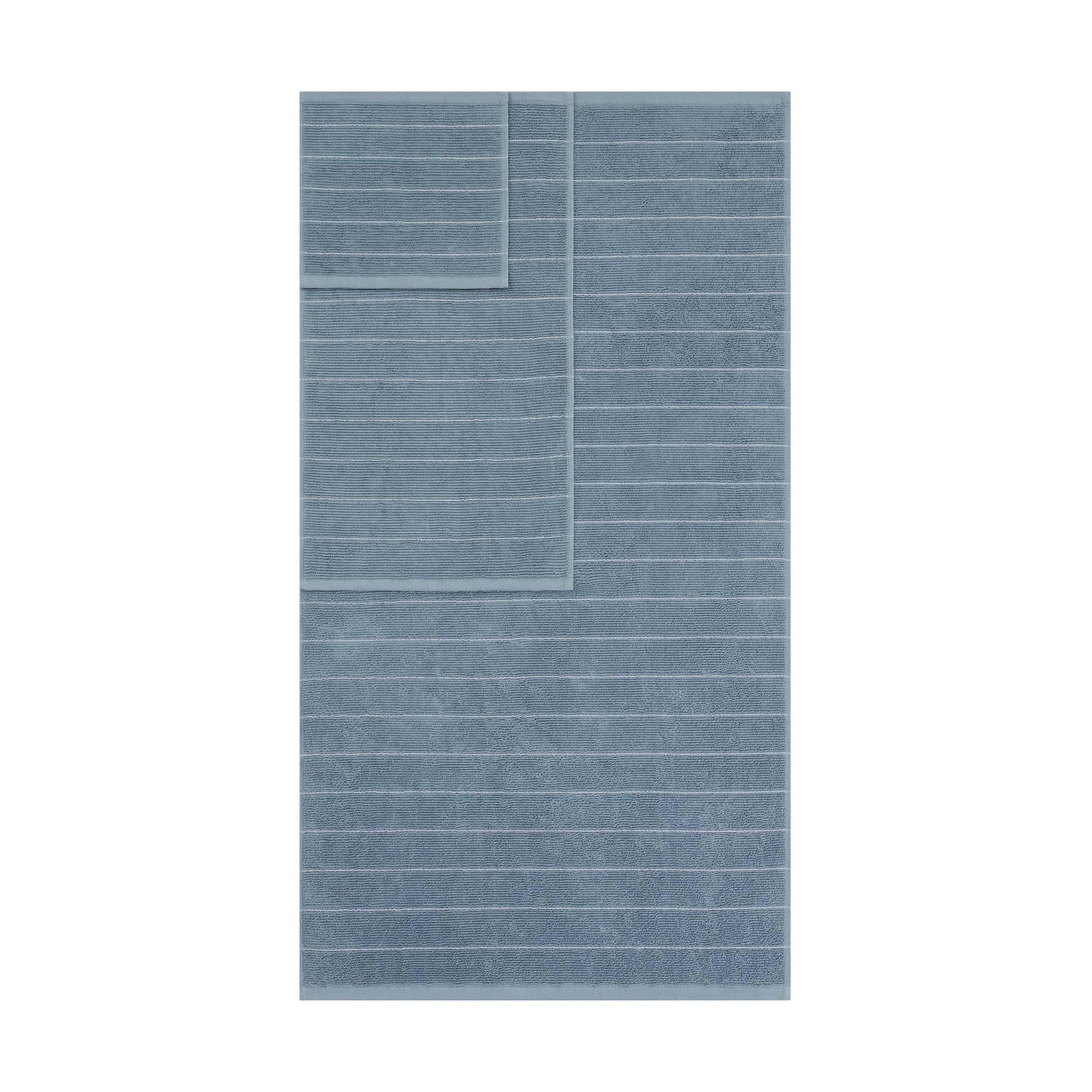 Martex Restore Slub Stripe Tencel Blend Ultra Soft Towel
