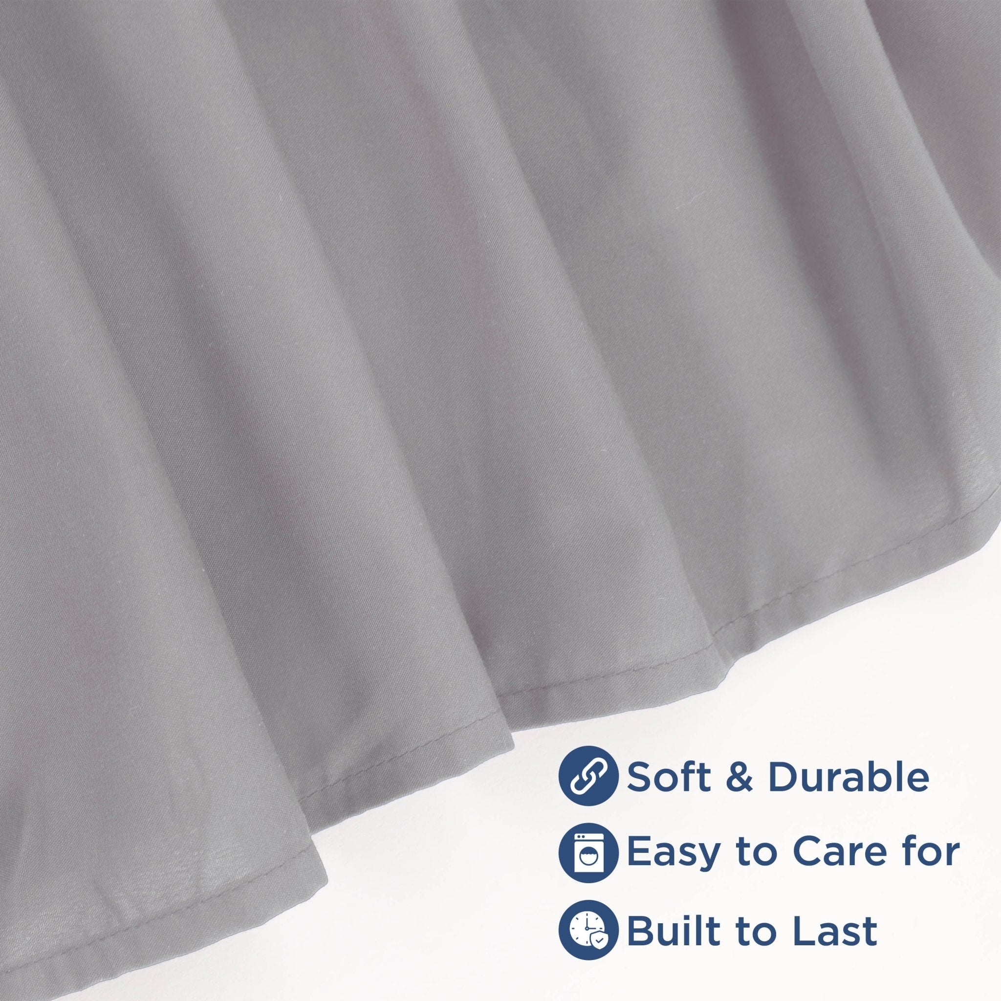 Martex Ruffle Solid Bed Skirt