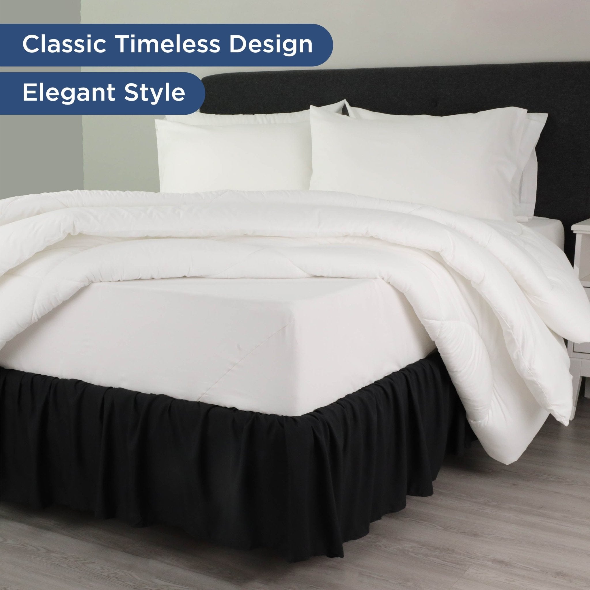 Martex Ruffle Solid Bed Skirt