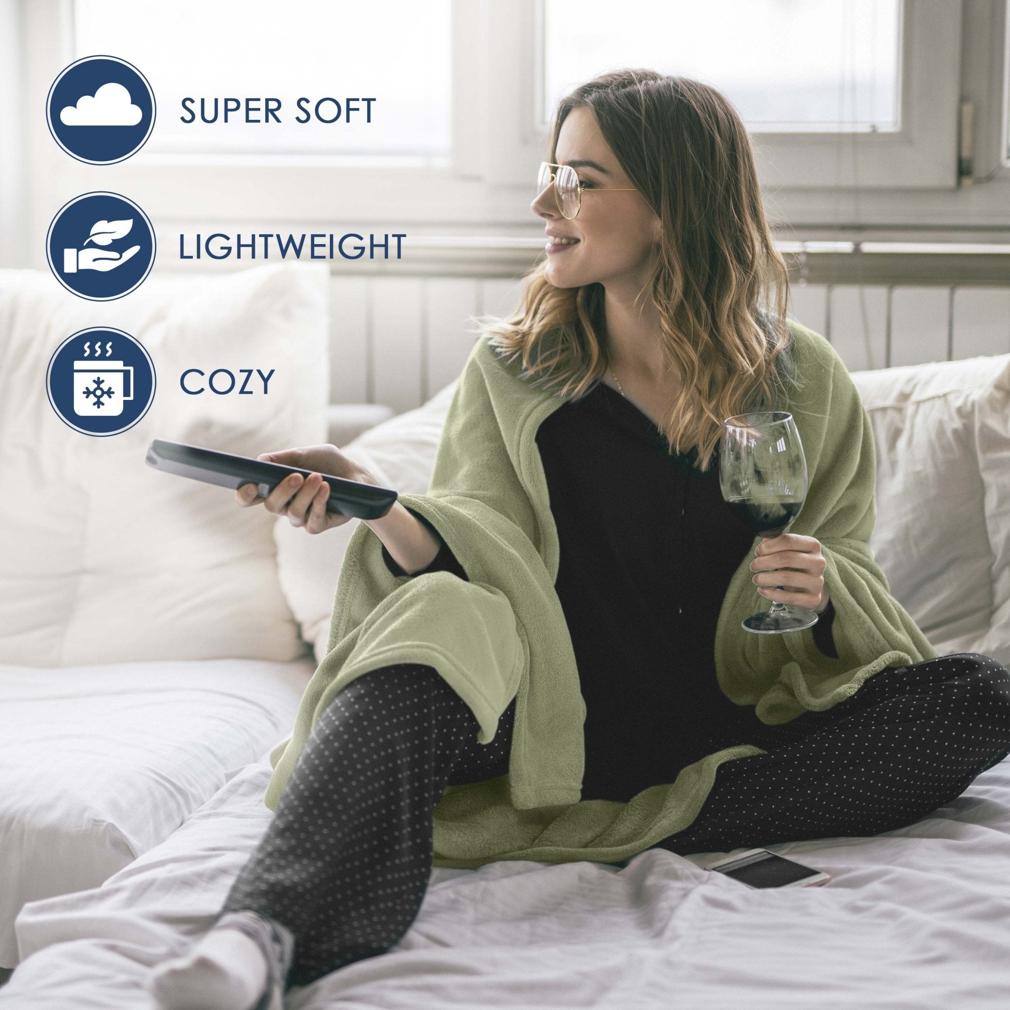 Martex Super Soft Fleece All-Season Blanket