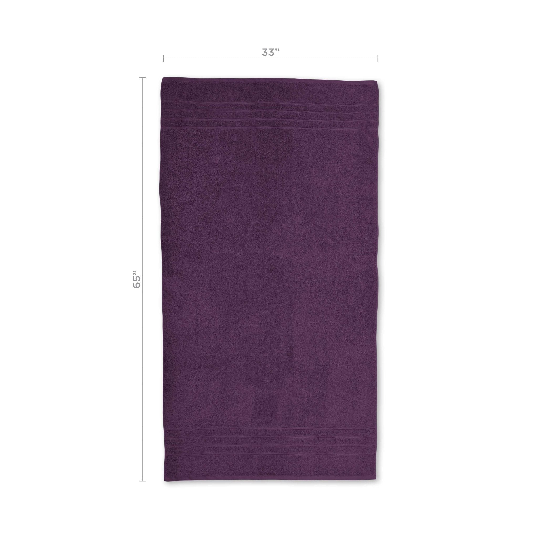 Martex Ultimate 100% Cotton Solid 2-Piece Bath Sheet Set