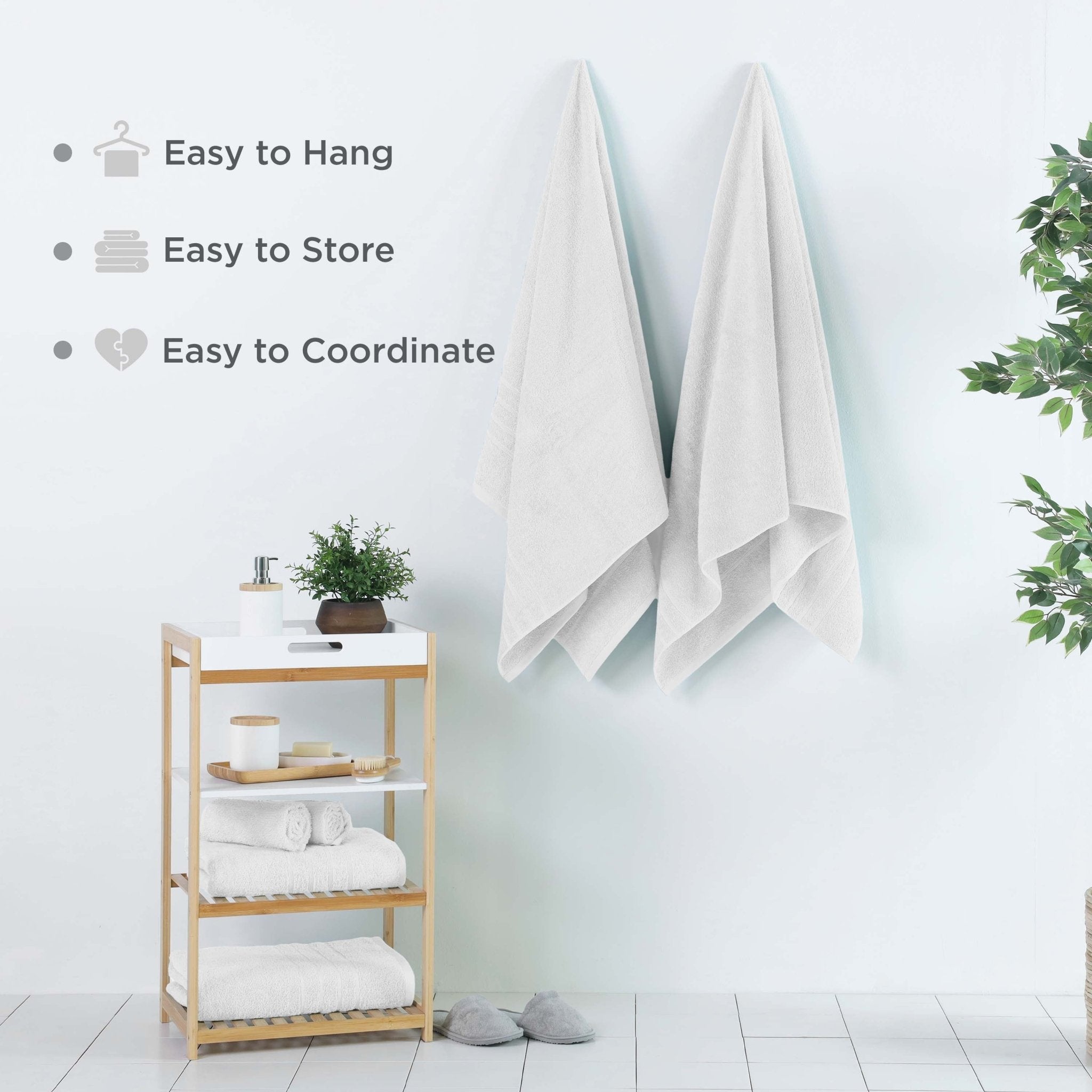 Martex Ultimate 100% Cotton Solid 2-Piece Bath Sheet Set