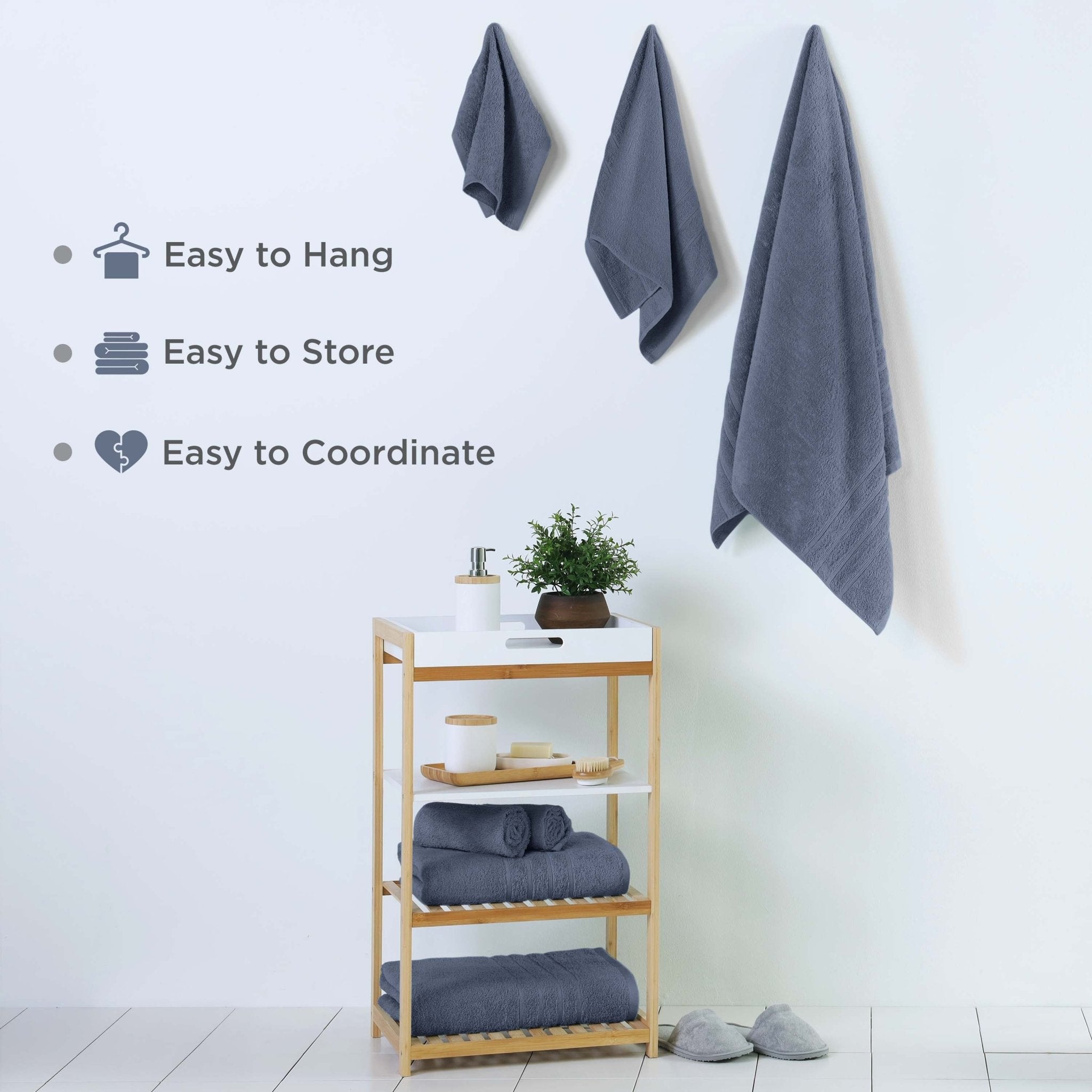 Martex Ultimate 100% Cotton Solid 6-Piece Towel Set