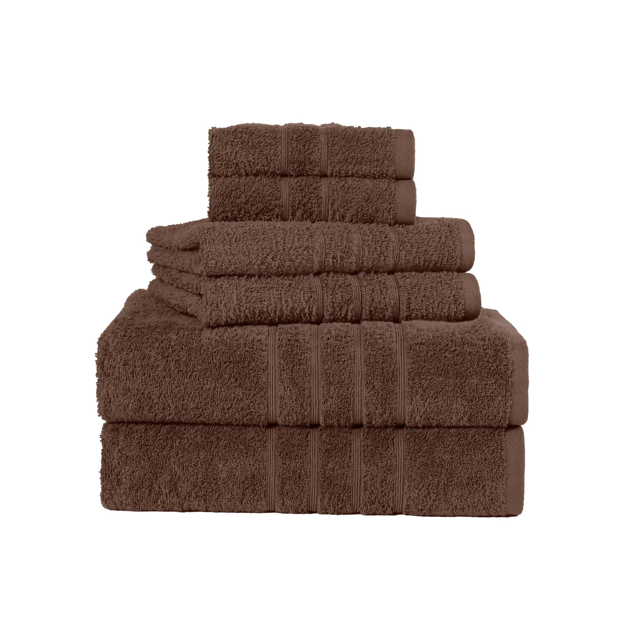 Martex Ultimate 100% Cotton Solid 6-Piece Towel Set