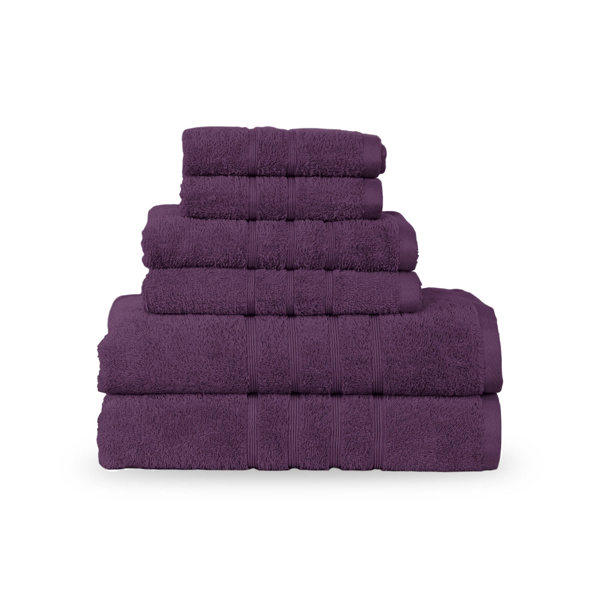 Martex Ultimate 100% Cotton Solid 6-Piece Towel Set