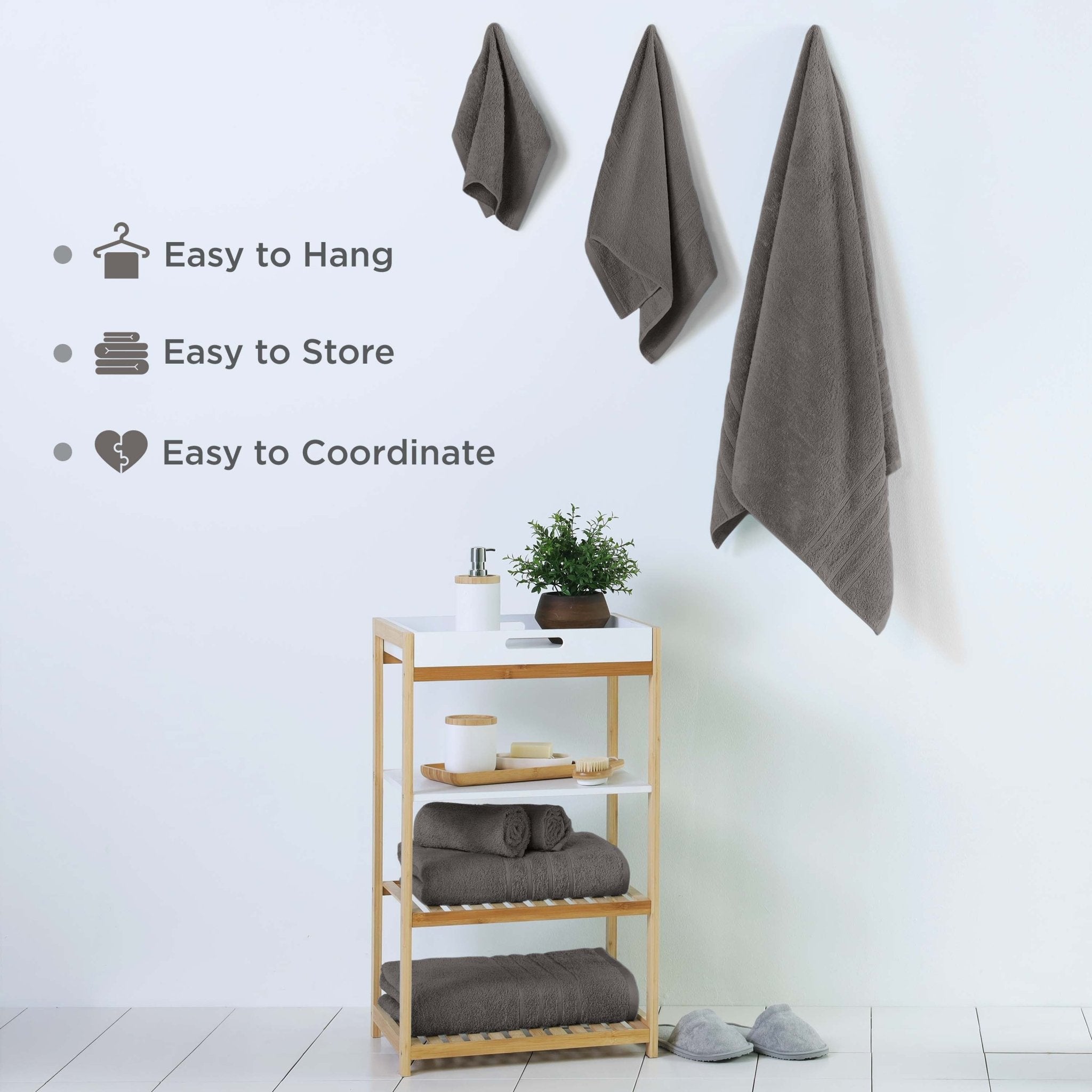 Martex Ultimate 100% Cotton Solid 6-Piece Towel Set