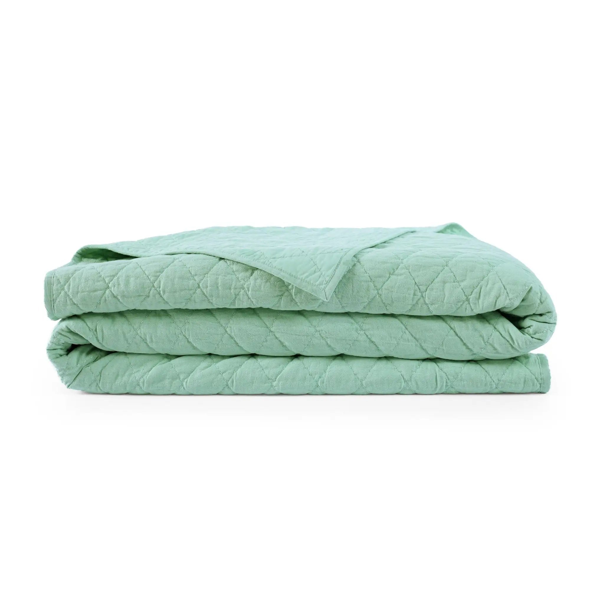 Sage Quilt on a white background.