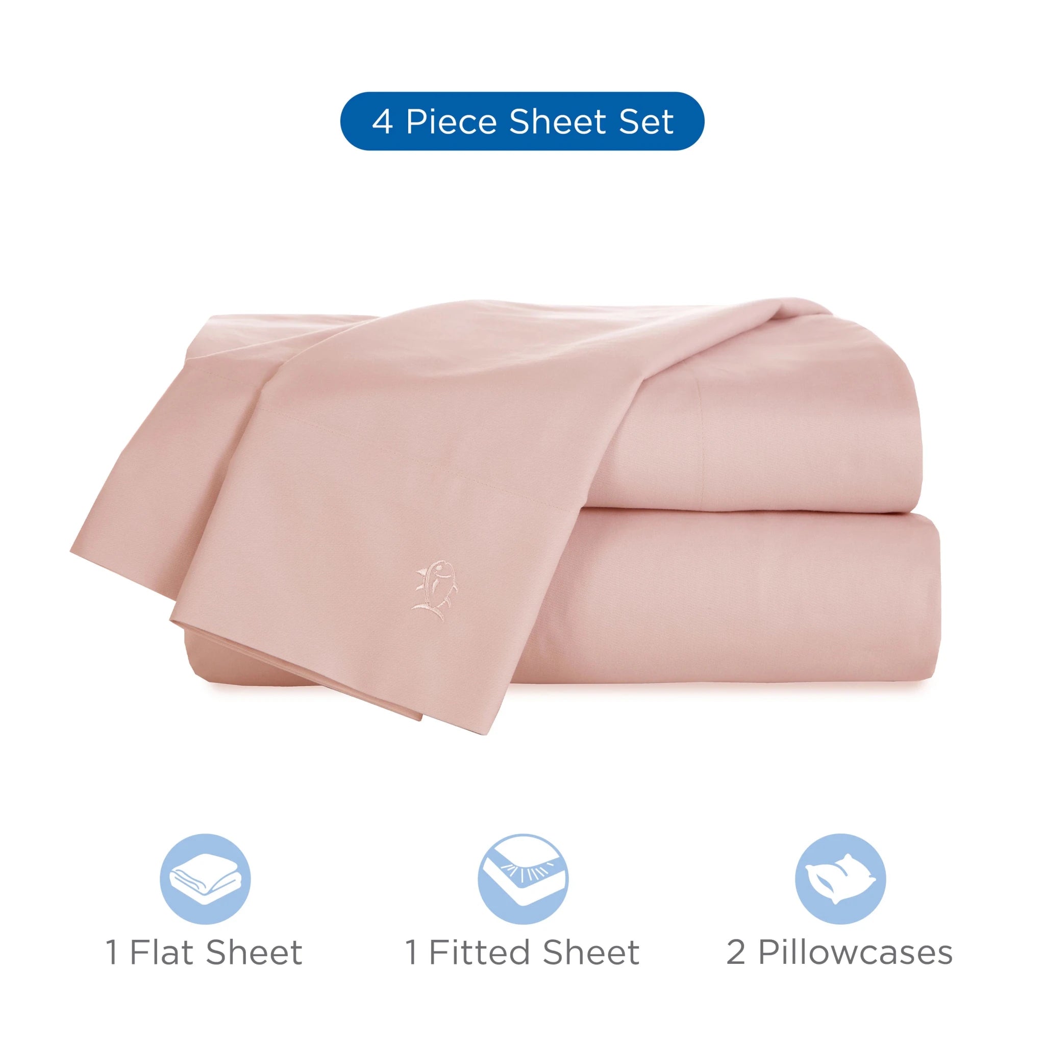 Southern Tide Cotton Twill 300 Thread Count Sheet Set